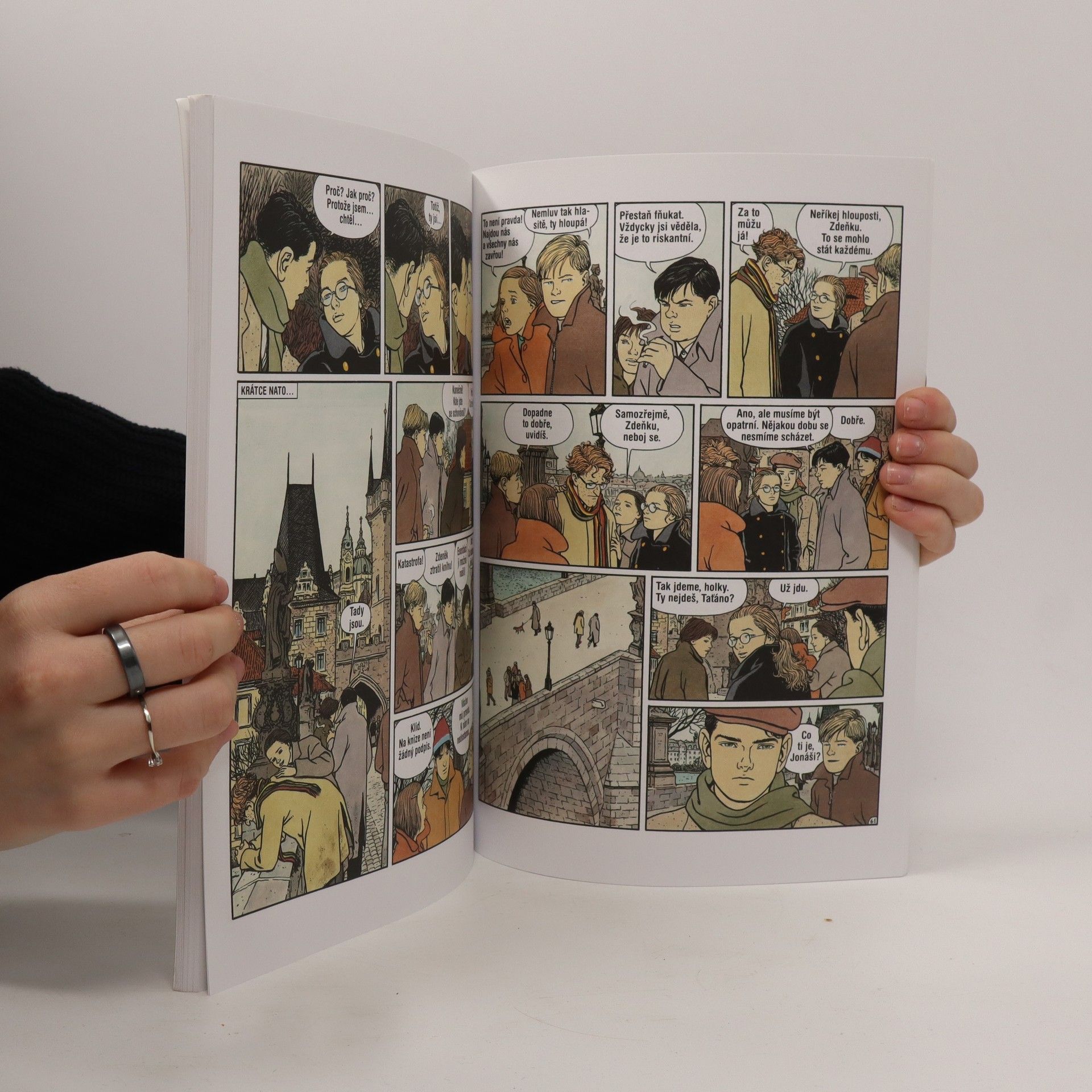 Vittorio Giardino Jonáš Fink: Komiksový román ze stalinistické Prahy. Dospívání