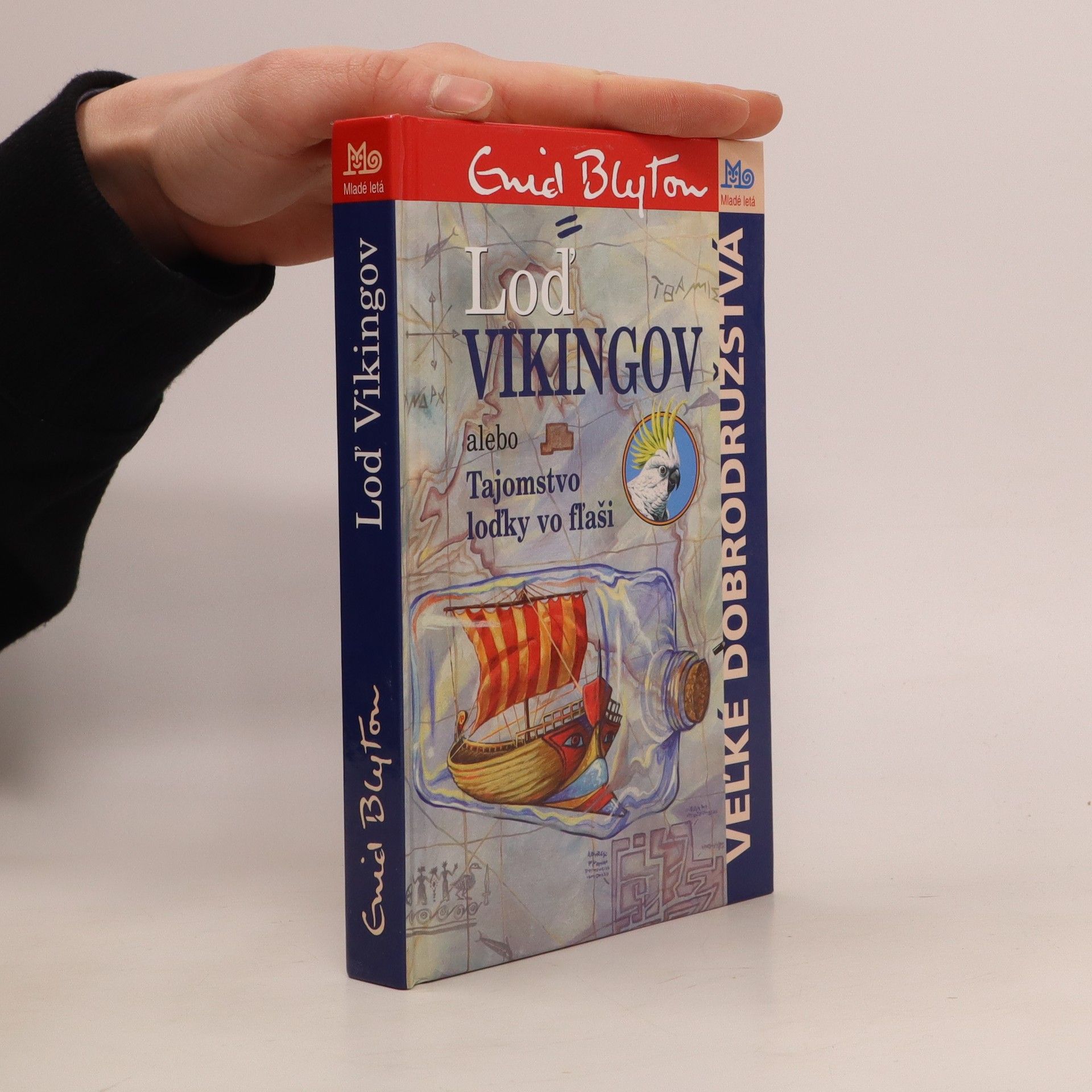 Enid Blyton Loď Vikingov alebo Tajomstvo loďky vo fľaši