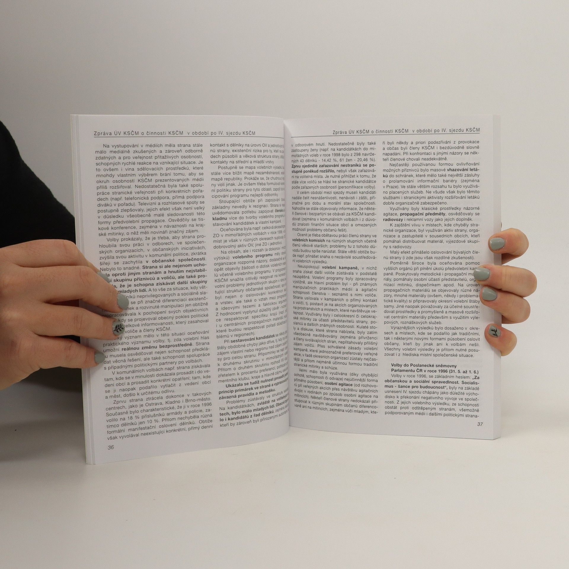 Autorenkollektiv Dokumenty V. sjezdu KSČM