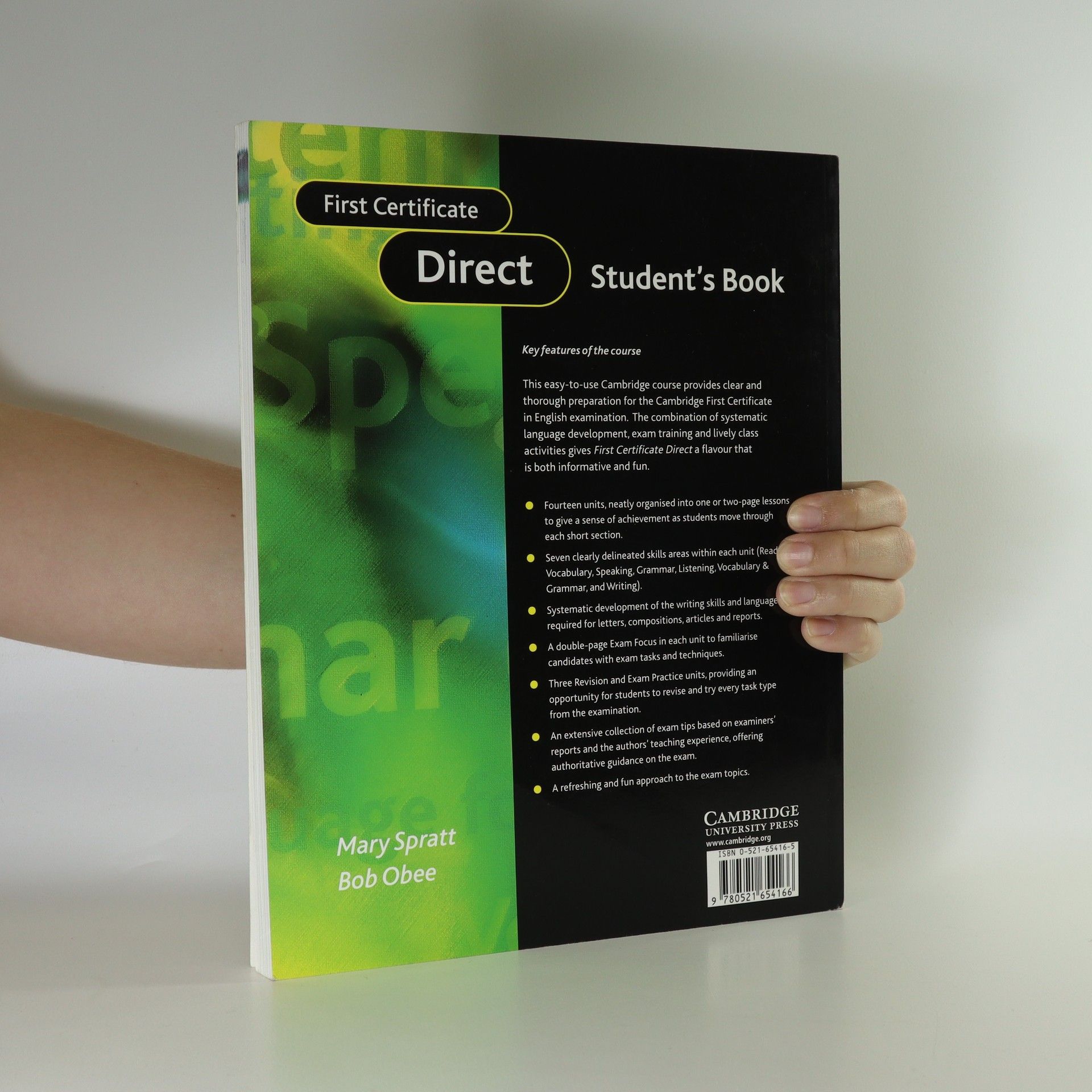 Mary Spratt First Certificate Direct. Student's Book