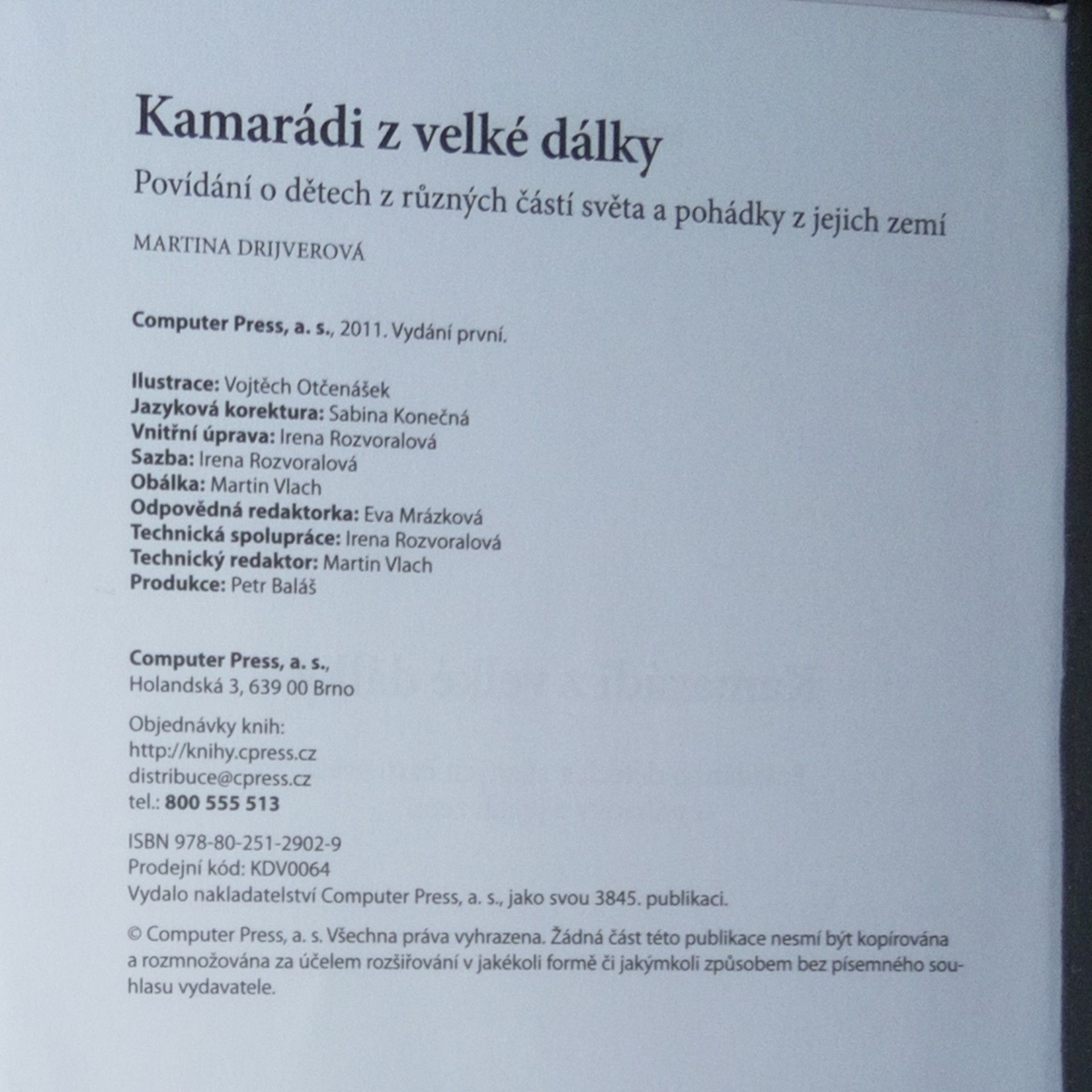 Martina Drijverová Kamarádi z velké dálky