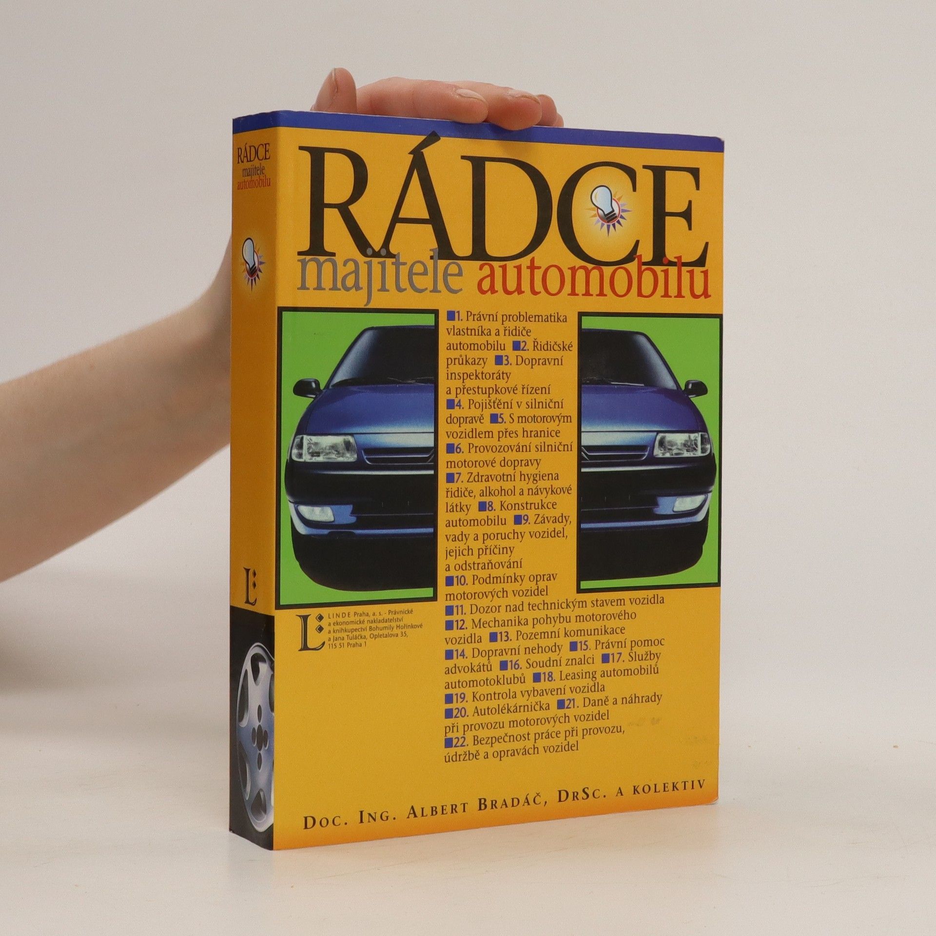 Albert Bradáč Rádce majitele automobilu. Do přihrádky automobilu