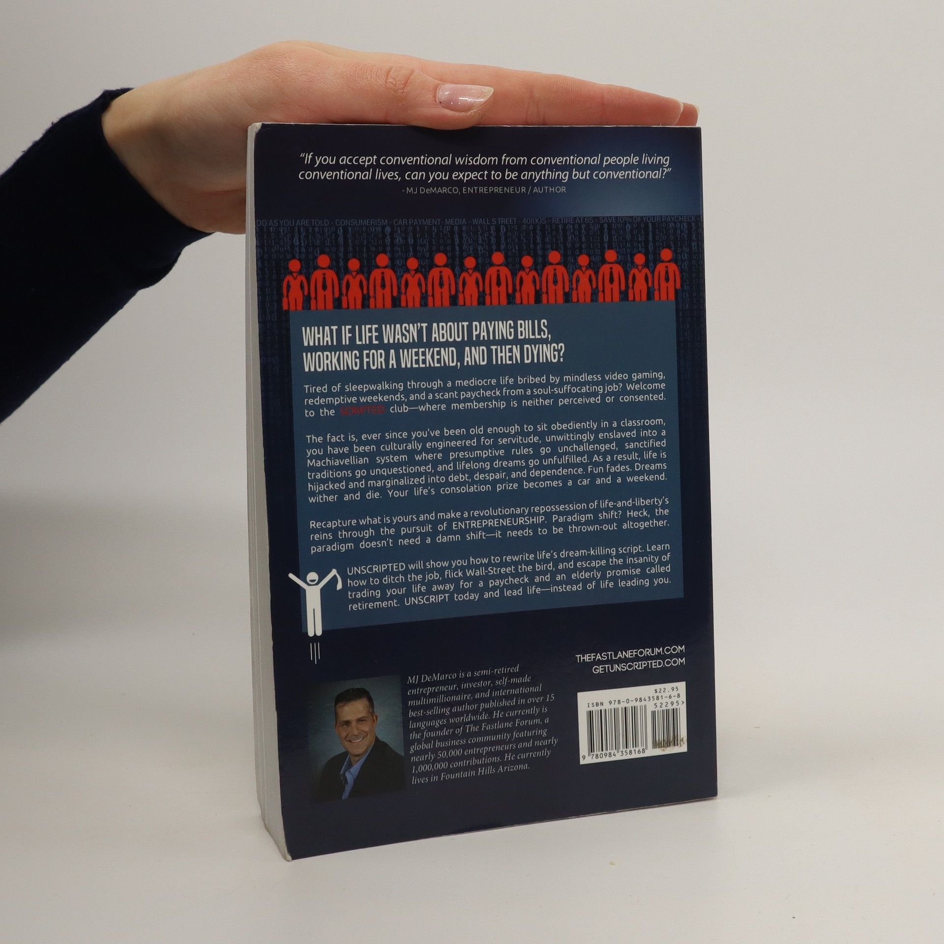 M. J. DeMarco Unscripted. Life, liberty, and the pursuit of enterpreneurship