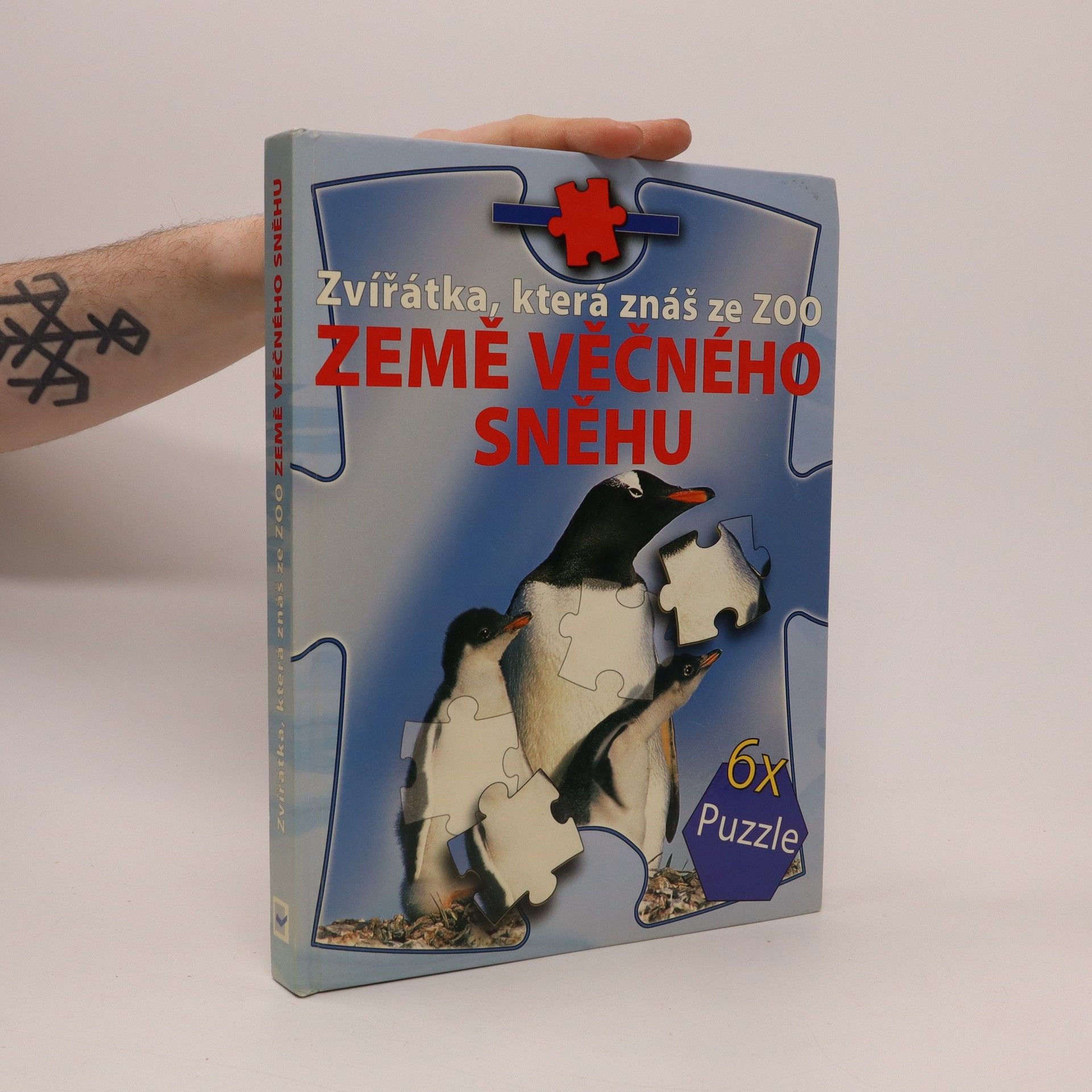 Francesca Chiapponi Země věčného sněhu. Zvířátka, která znáš ze ZOO. Puzzle.
