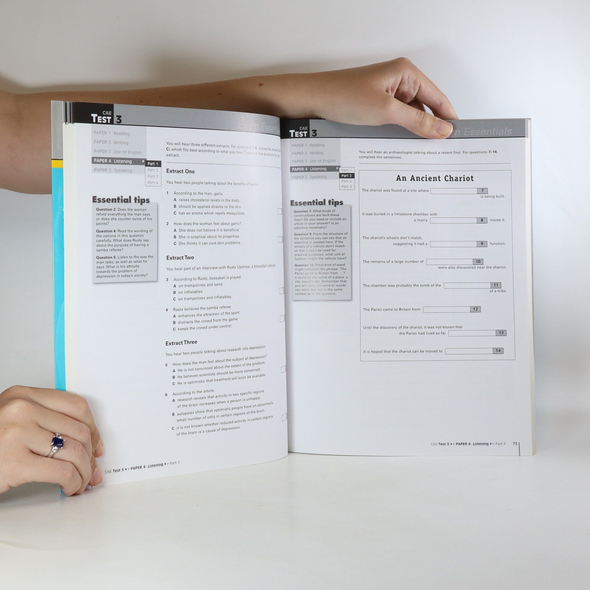 Charles Osborne CAE practice tests with key