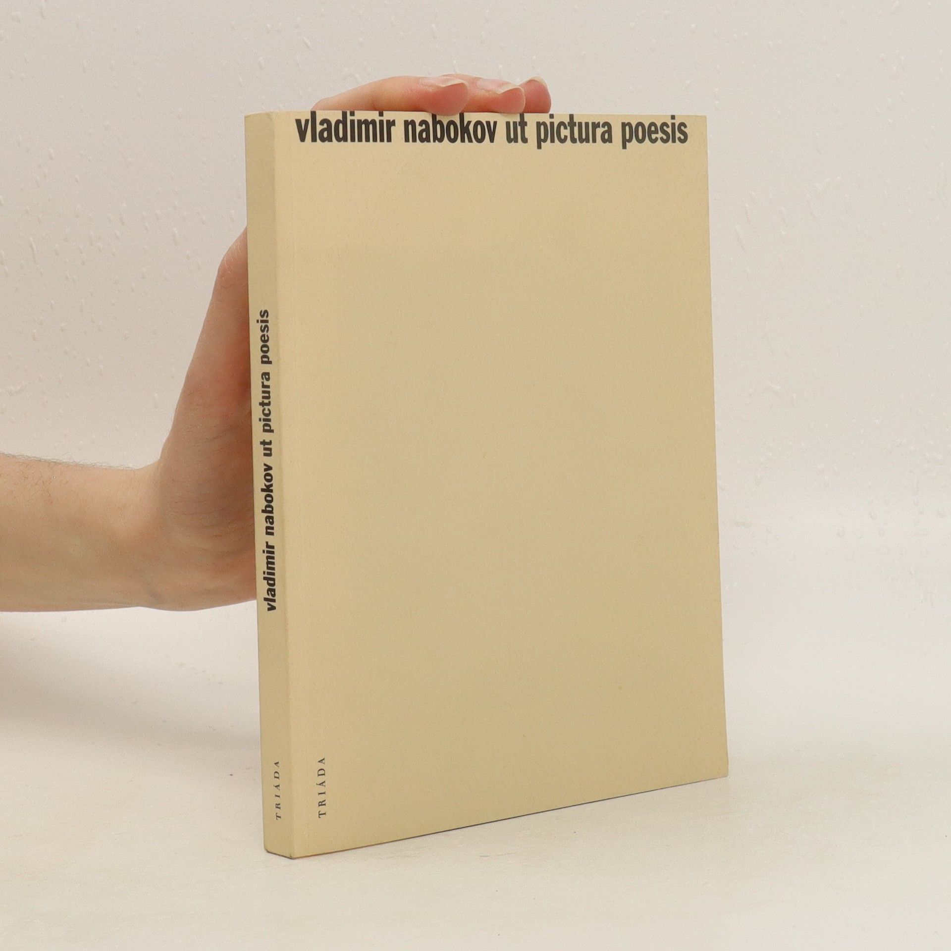 Vladimir Vladimirovič Nabokov Ut pictura poesis