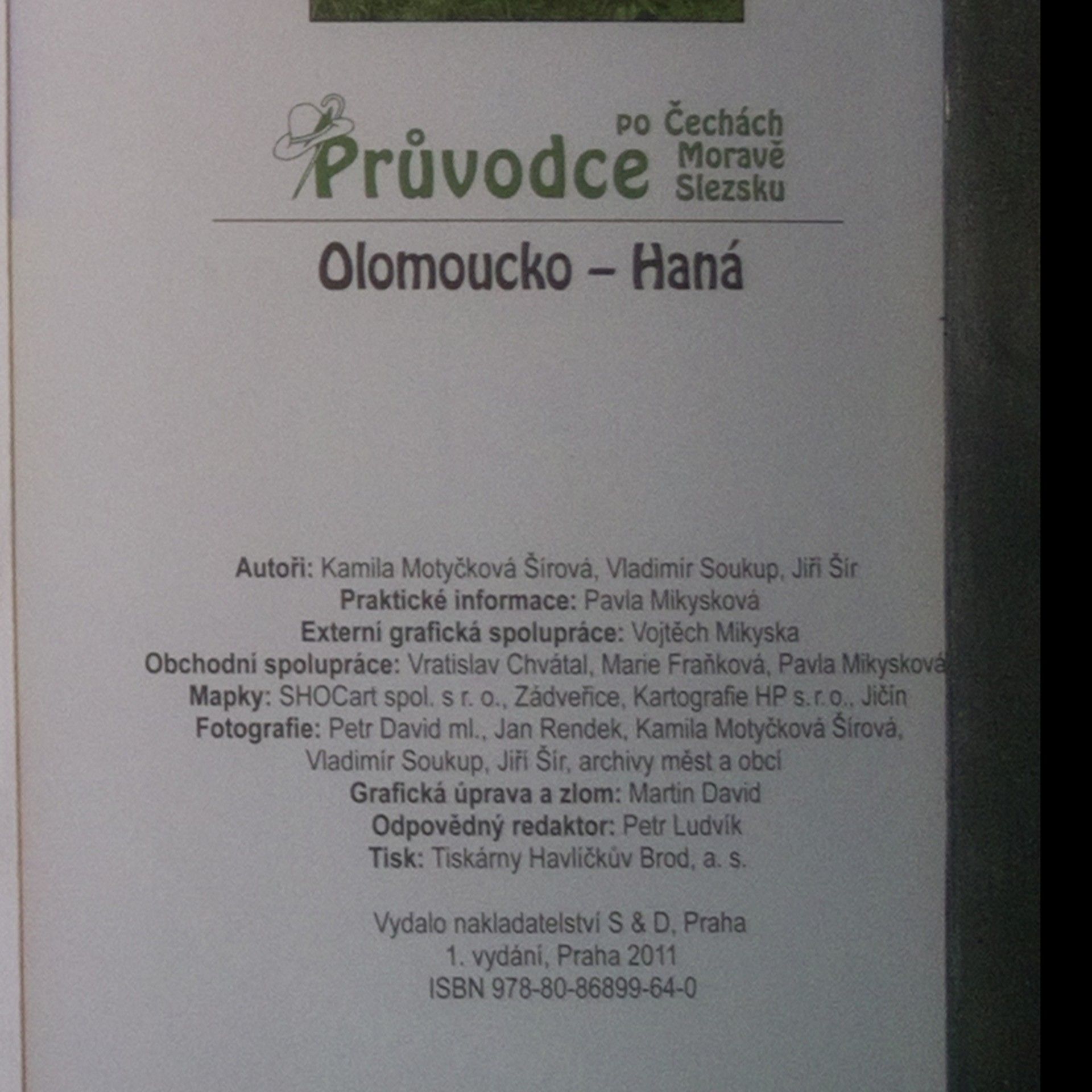 Kamila Šírová-Motyčková Olomoucko - Haná