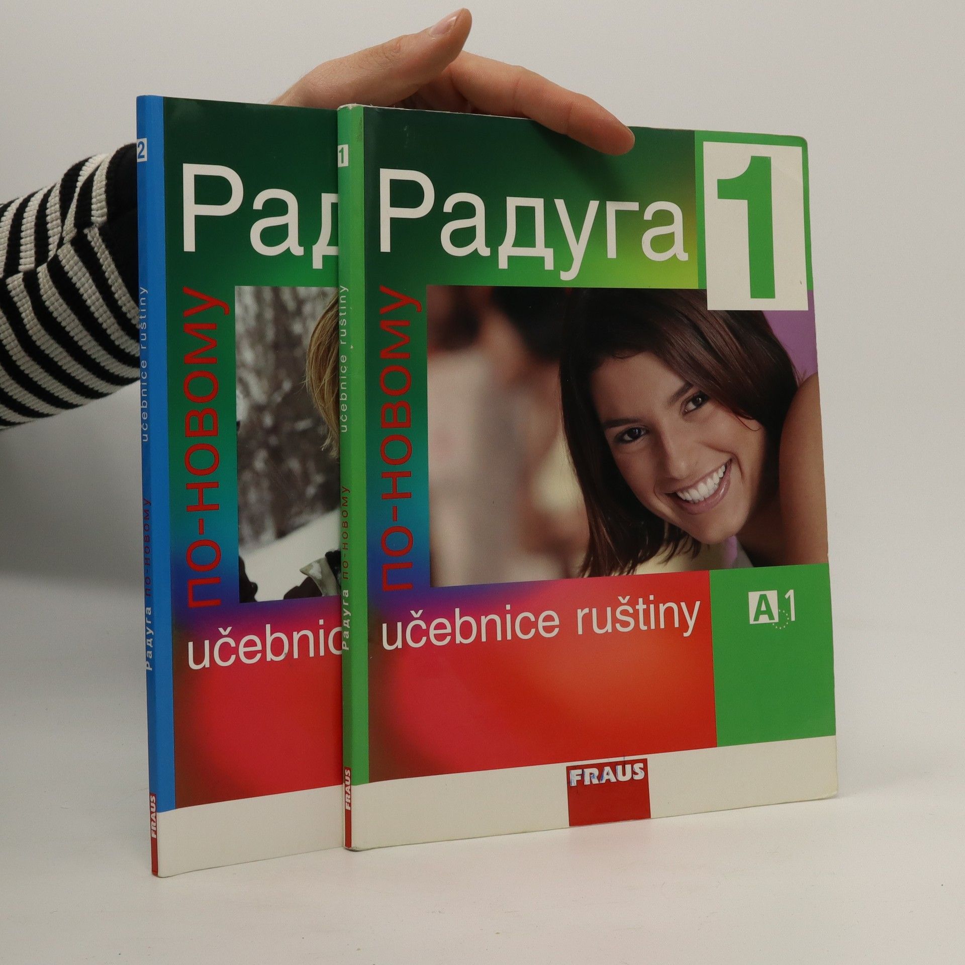 Stanislav Jelínek Raduga po-novomu. Učebnice ruštiny A1 (1.-2. díl, 2 svazky)