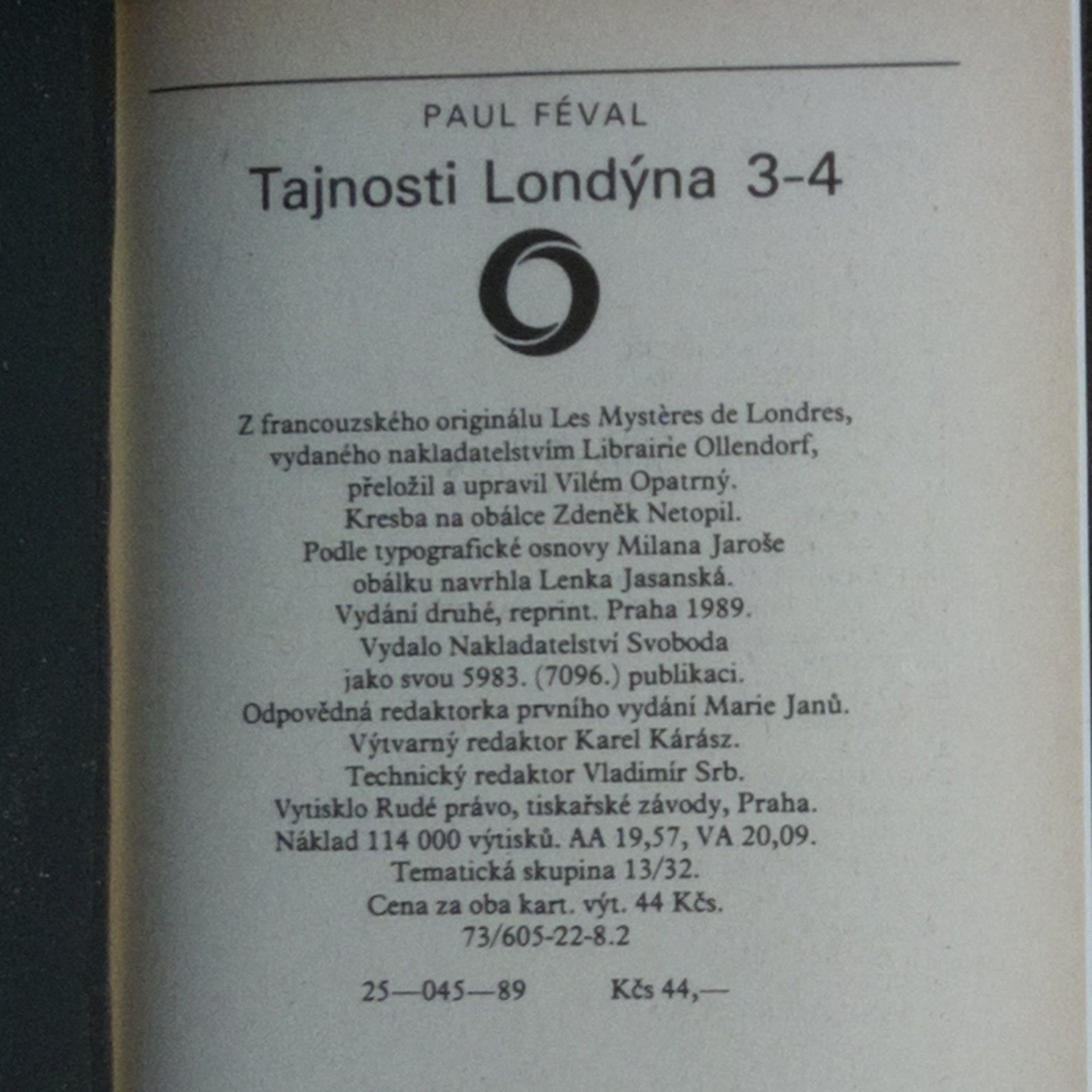 Paul Féval Tajnosti Londýna 1-4
