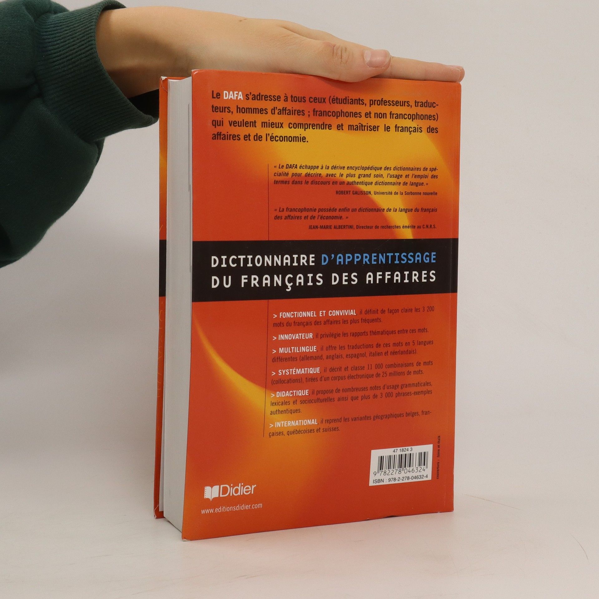 Autorenkollektiv Dictionnaire d'apprentissage du français des affaires