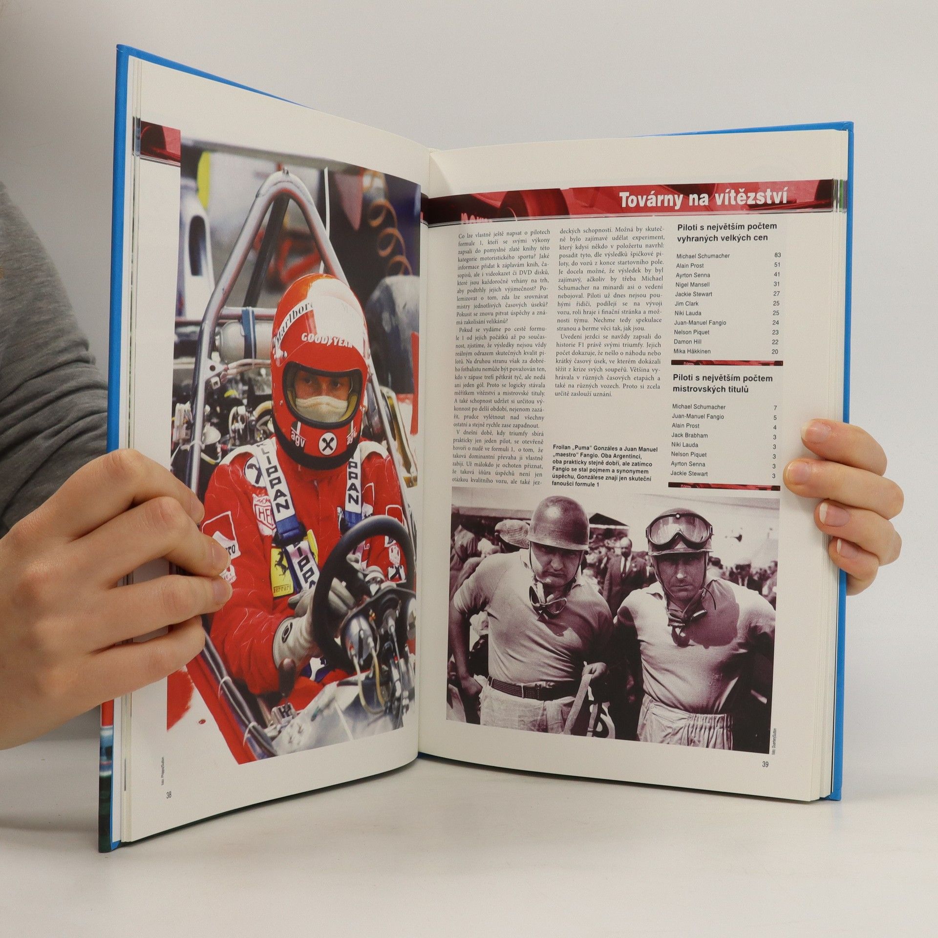 Robert Pavelka Historie F1: triumfy a tragédie