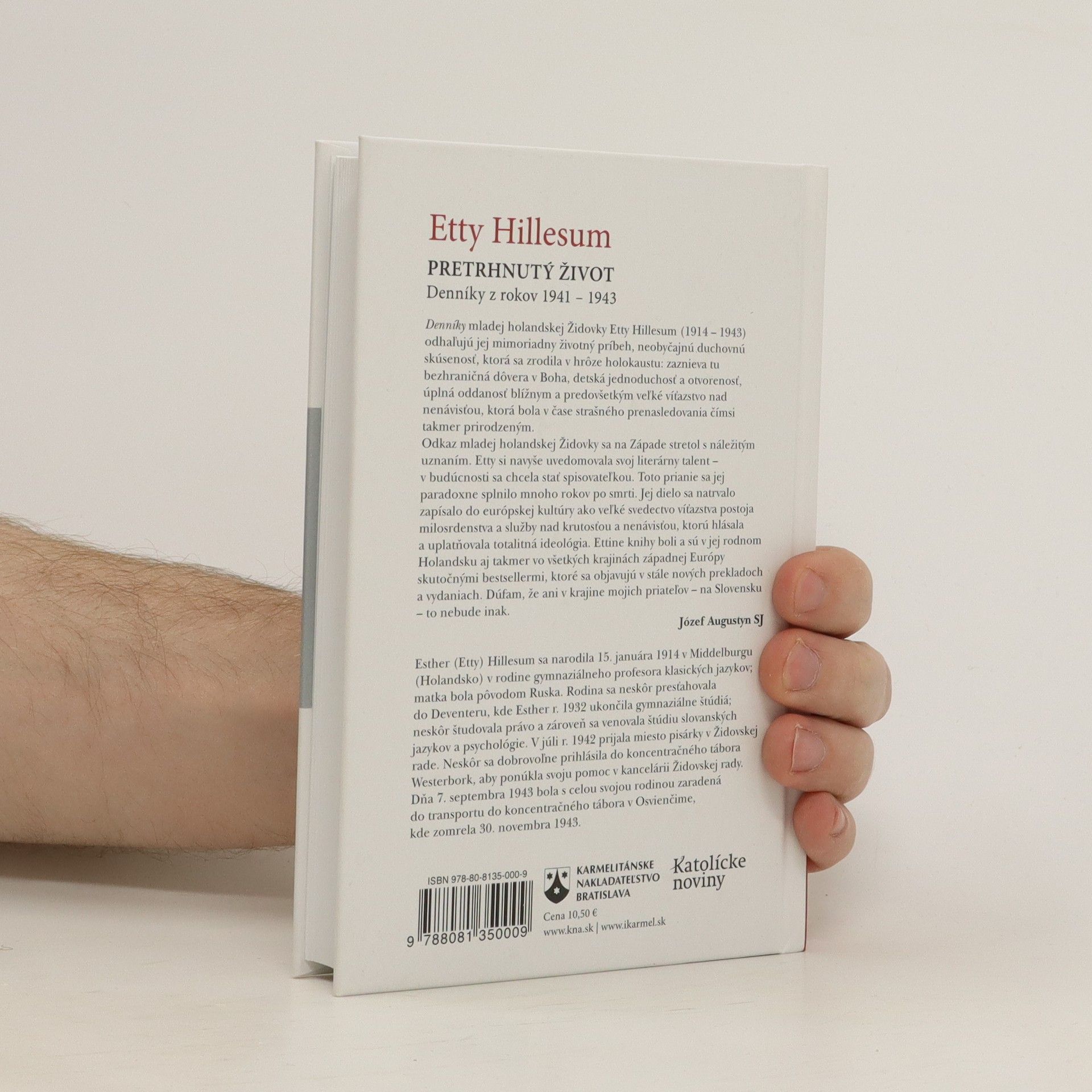 Etty Hillesum Pretrhnutý život: Denníky z rokov 1941 - 1943