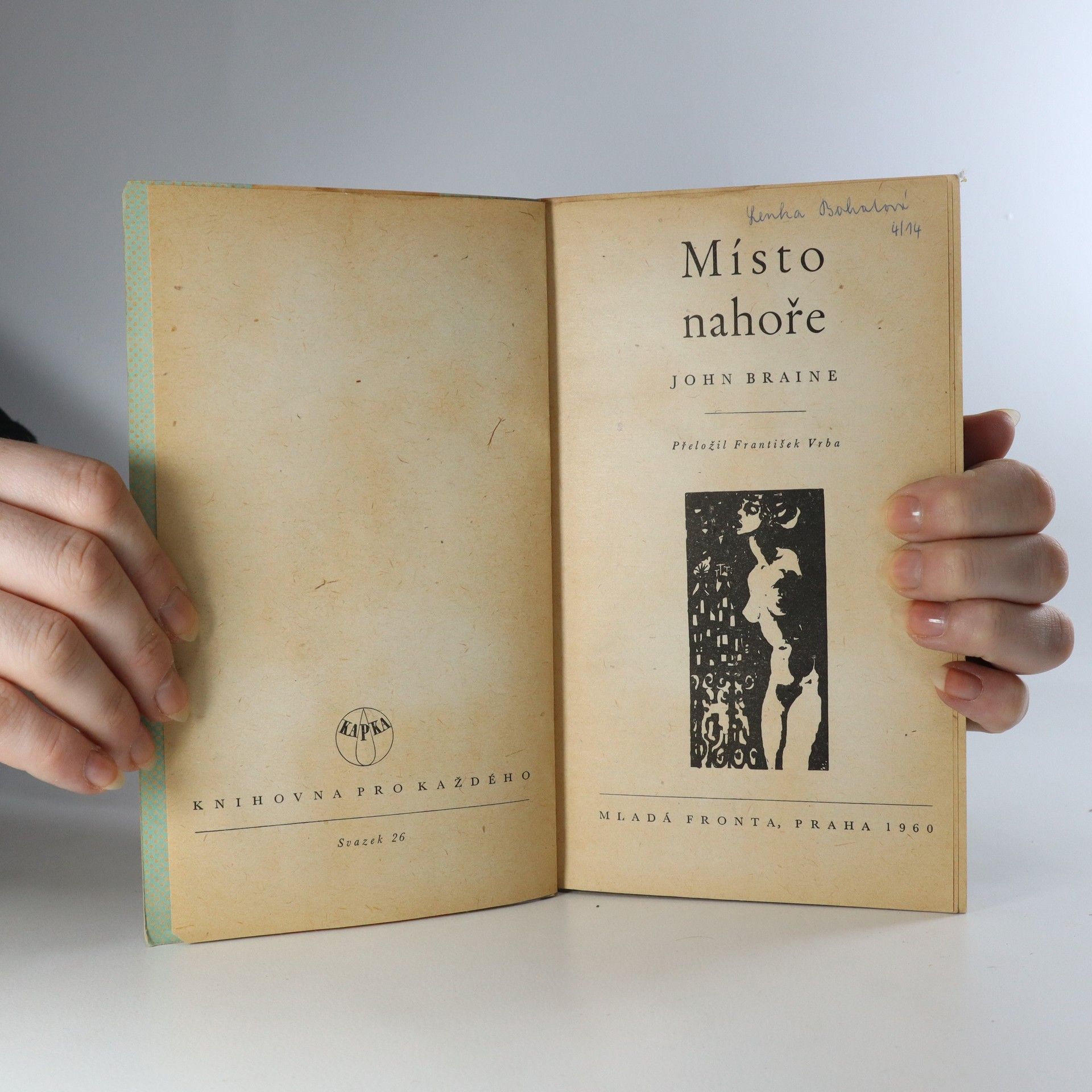 Braine John Místo nahoře