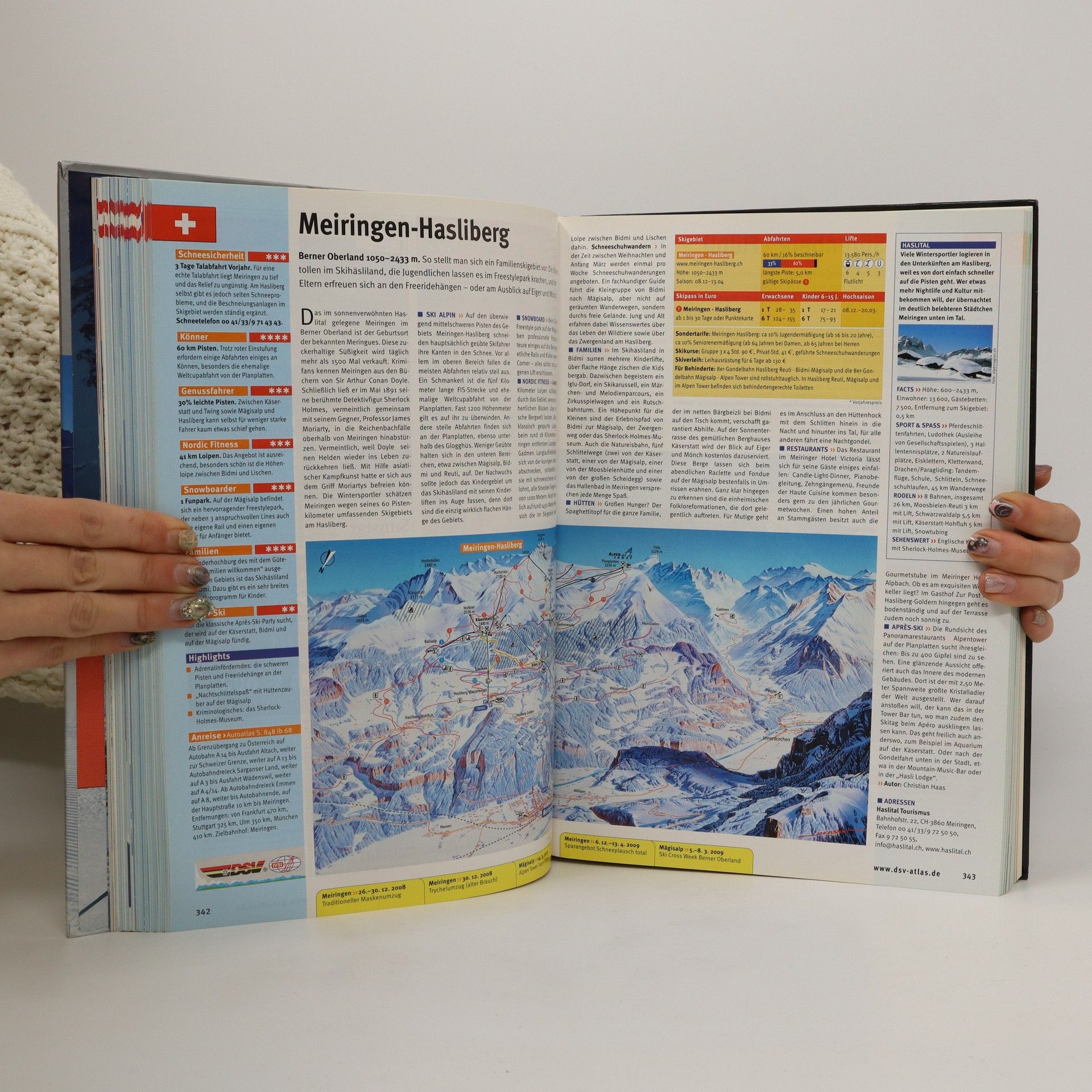 Collectif d'auteurs DSV Ski-Atlas 2011: Pisten, Preise, Panoramen. 1500 Skigebiete und Orte