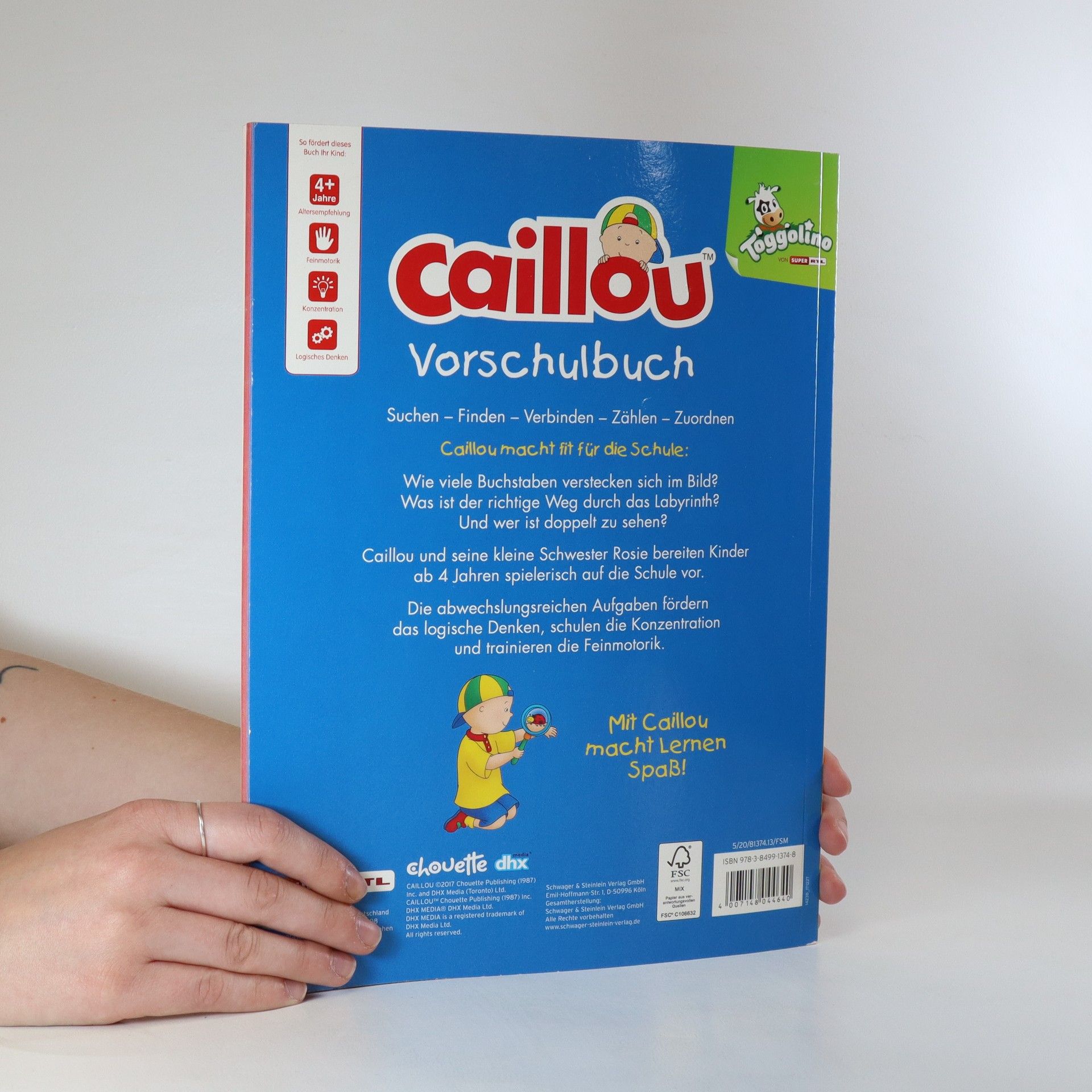 Kolektiv autorů Caillou. Vorschulbuch