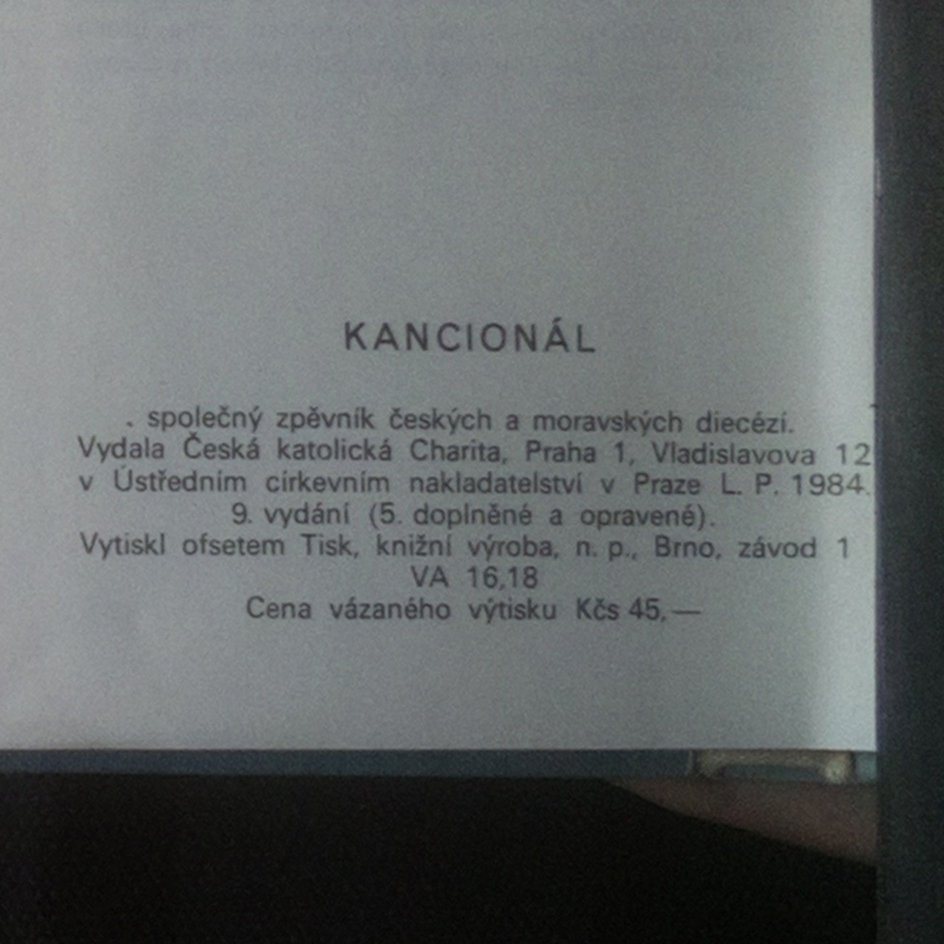 Autorenkollektiv Kancionál
