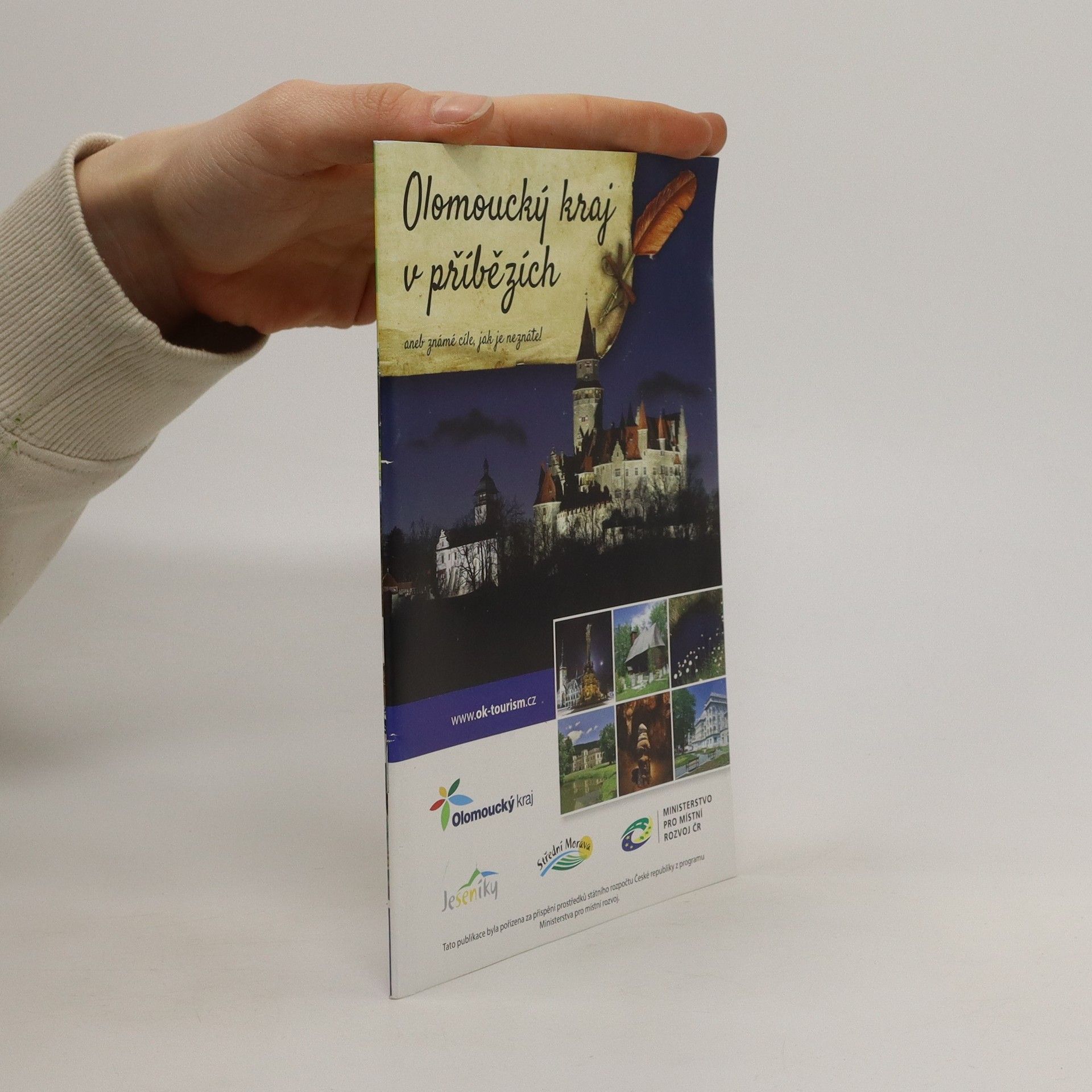 Kolektív autorov Olomoucký kraj v příbězích aneb známé cíle, jak je neznáte!