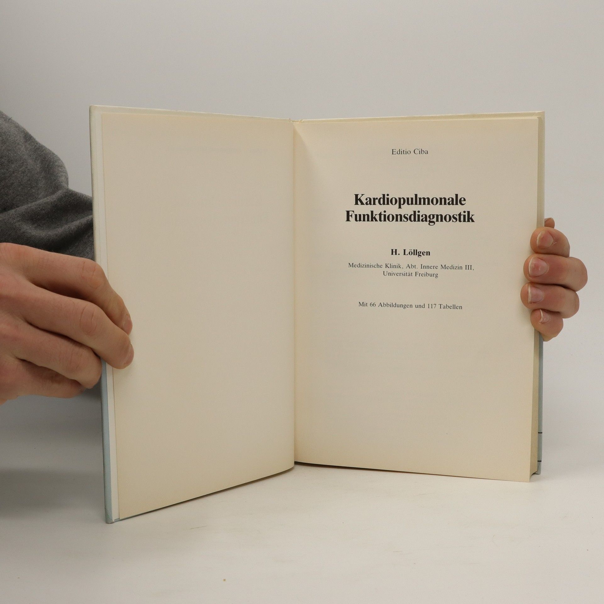 H. Löllgen Kardiopulmonale Funktionsdiagnostik