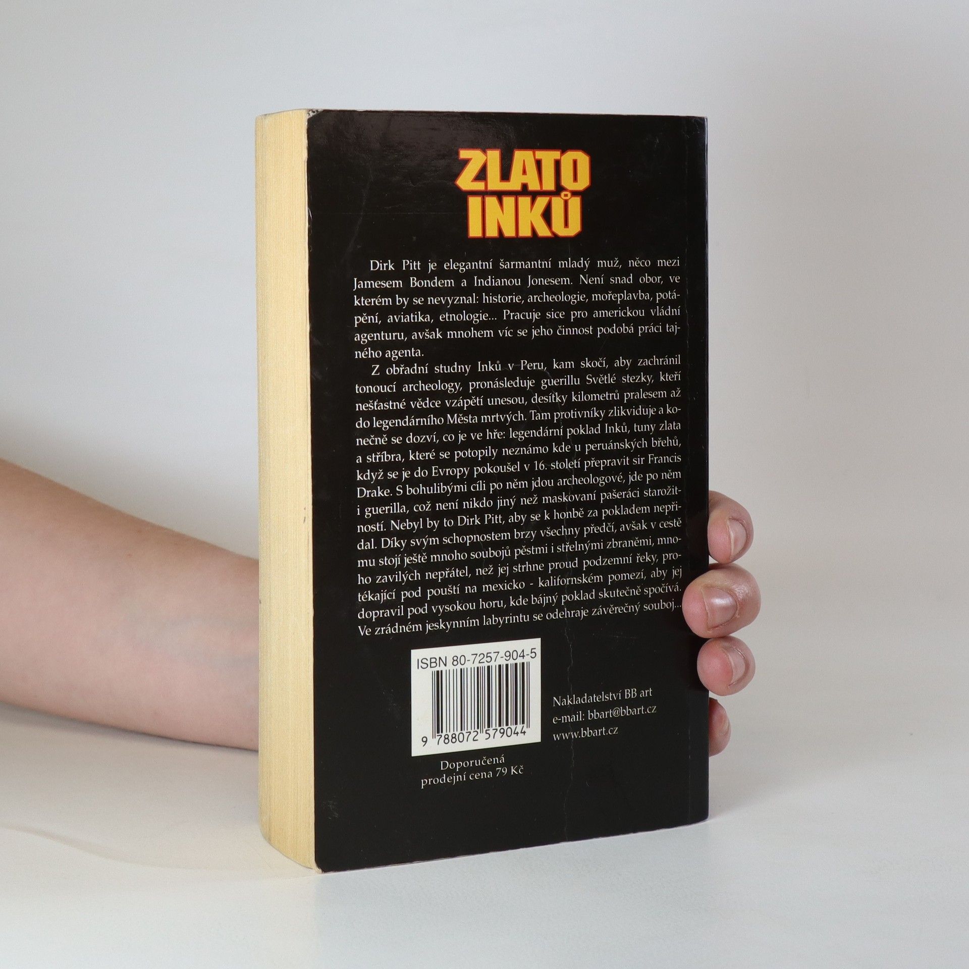 Clive Cussler Zlato Inků. Dobrodružství Dirka Pitta