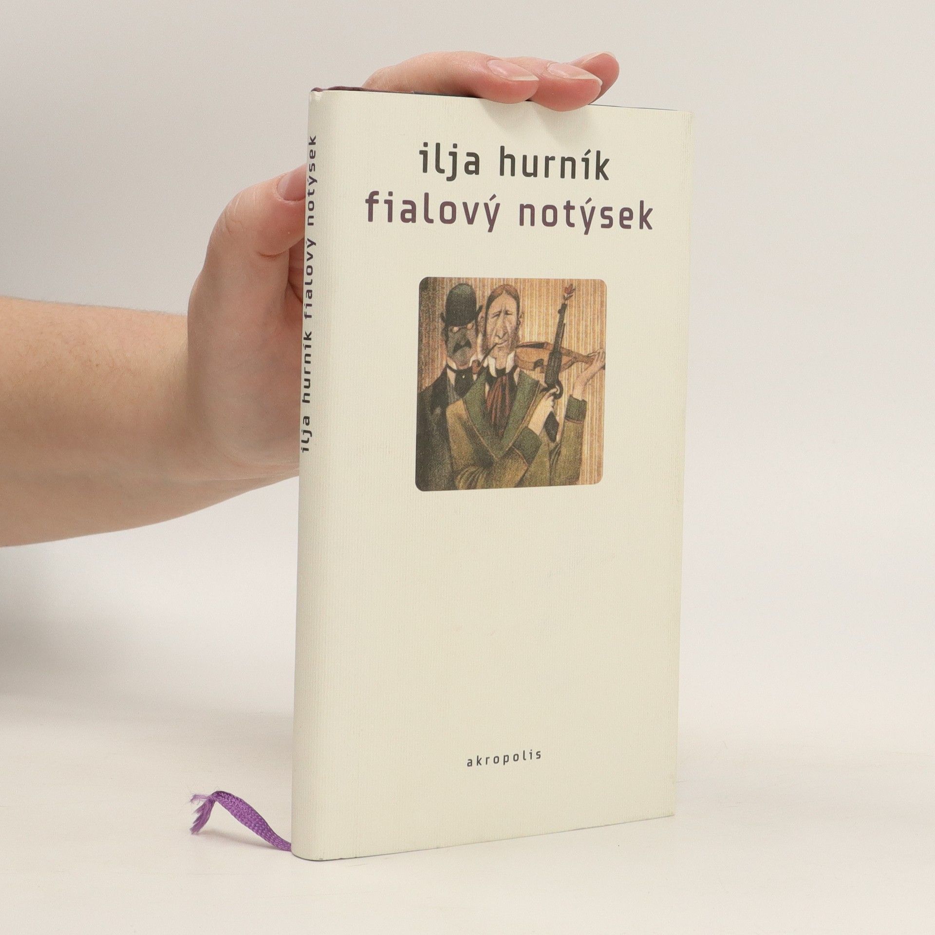 Ilja Hurník Fialový notýsek