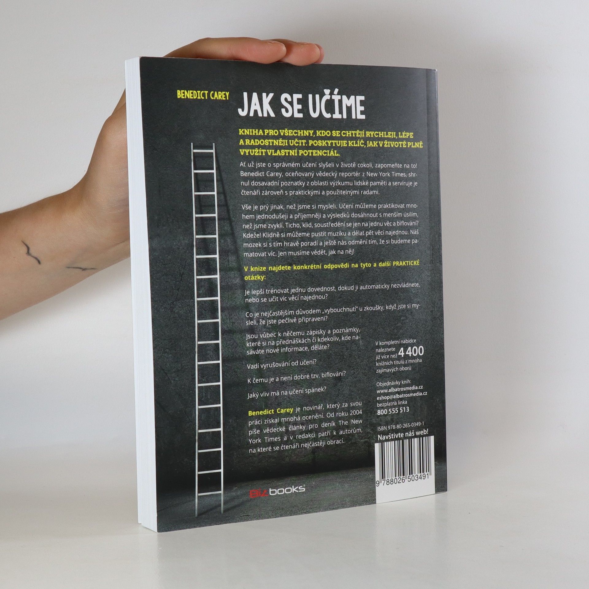 Benedict Carey Jak se učíme. Překvapivá pravda o tom, kdy, kde a jak se učíme
