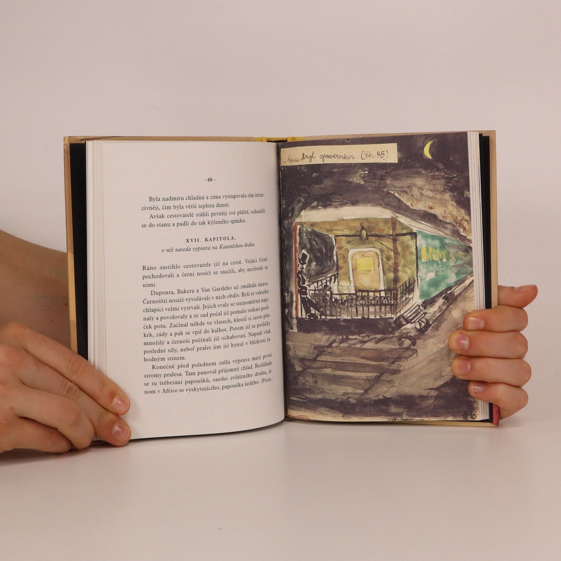 Petr Ginz Návštěva z pravěku: Román s ilustracemi Petra Ginze