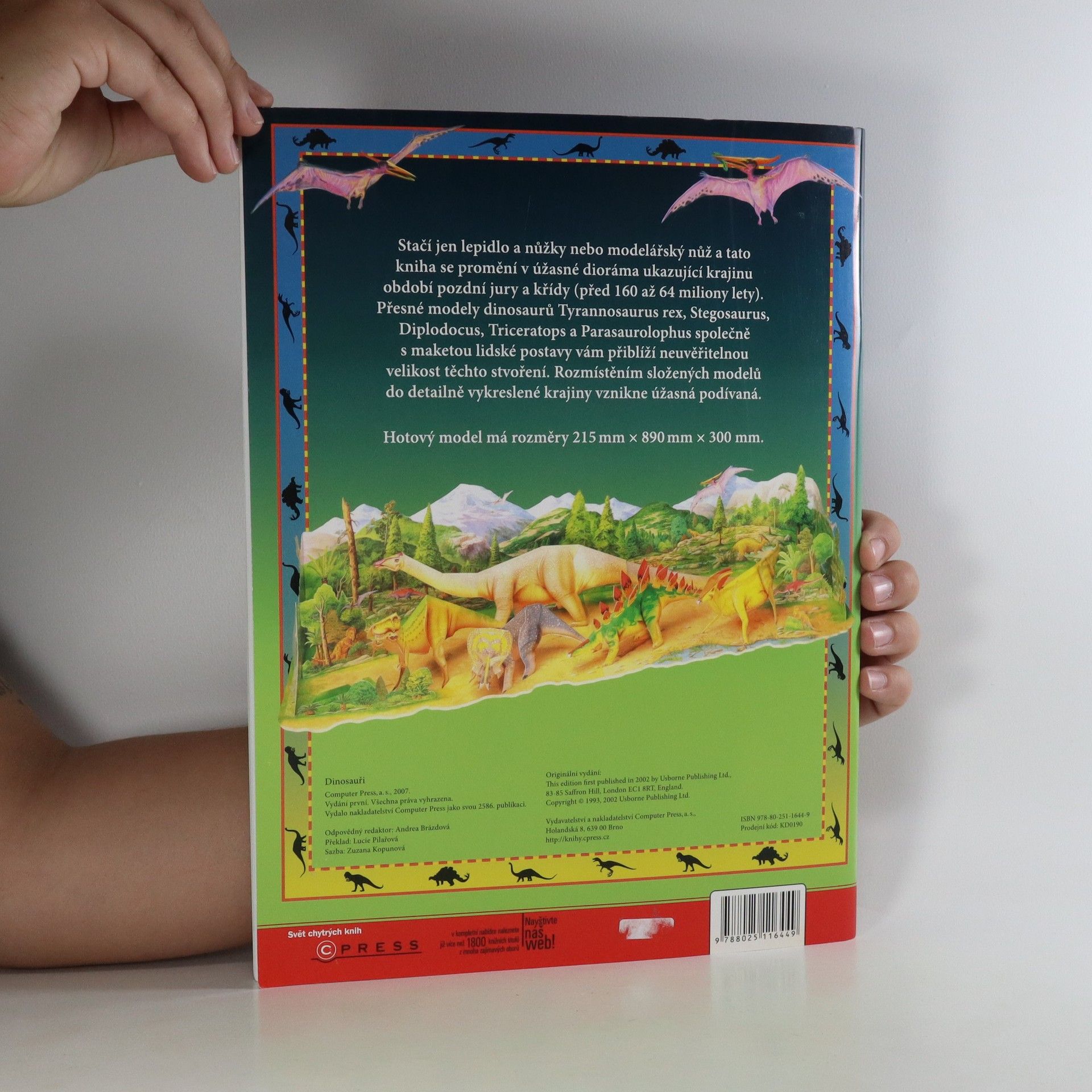 Various authors Dinosauři. Vyrobte si úžasné trojrozměrné modely!