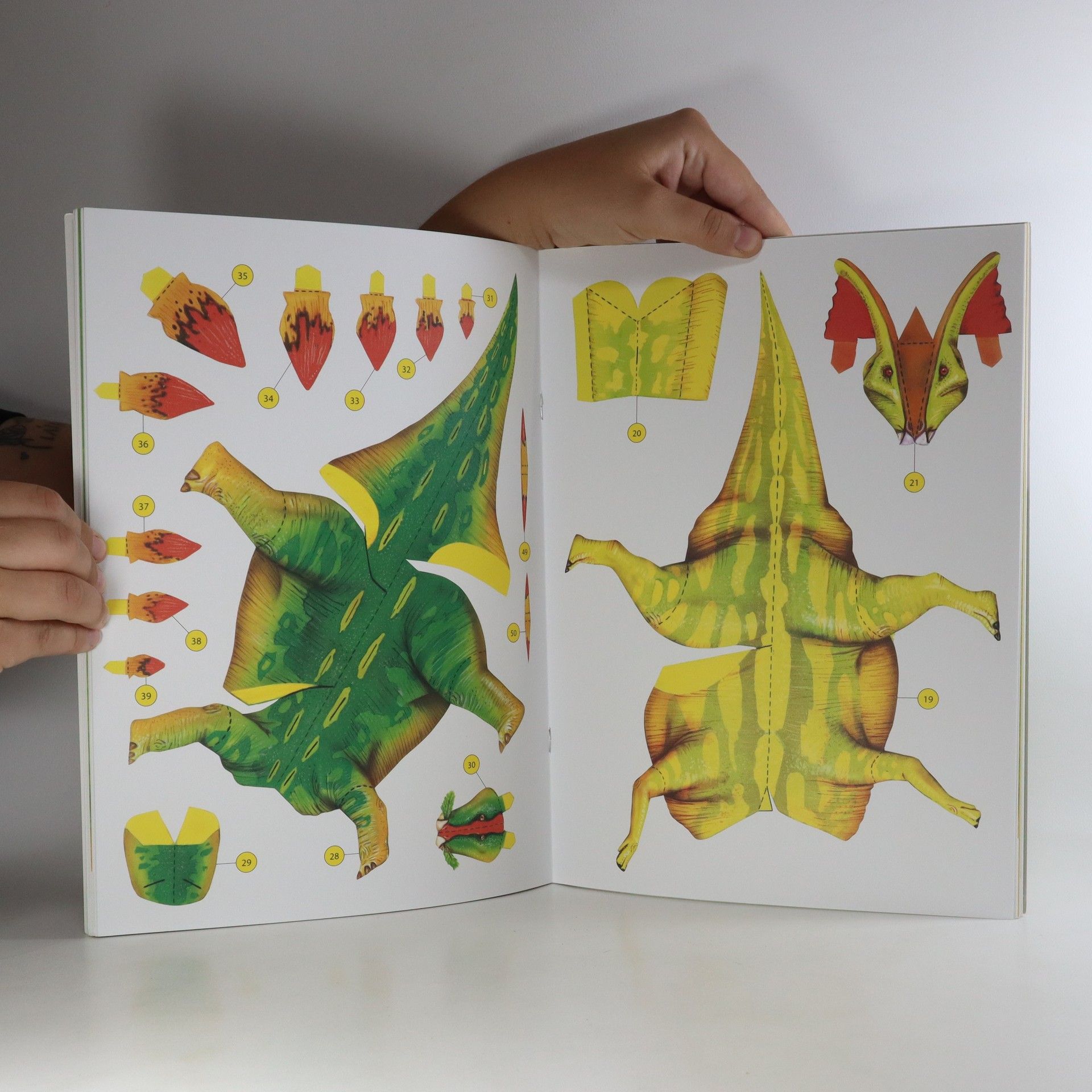 Various authors Dinosauři. Vyrobte si úžasné trojrozměrné modely!
