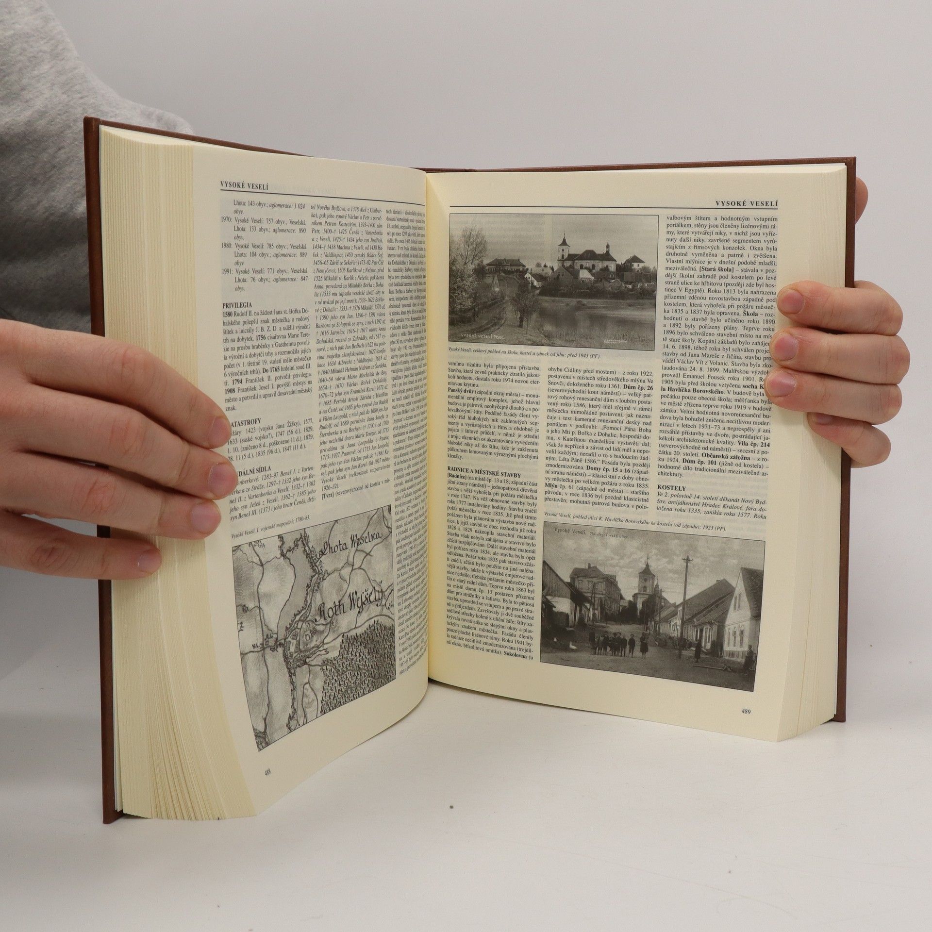 Karel Kuča Města a městečka v Čechách, na Moravě a ve Slezsku / 8. díl V-Ž