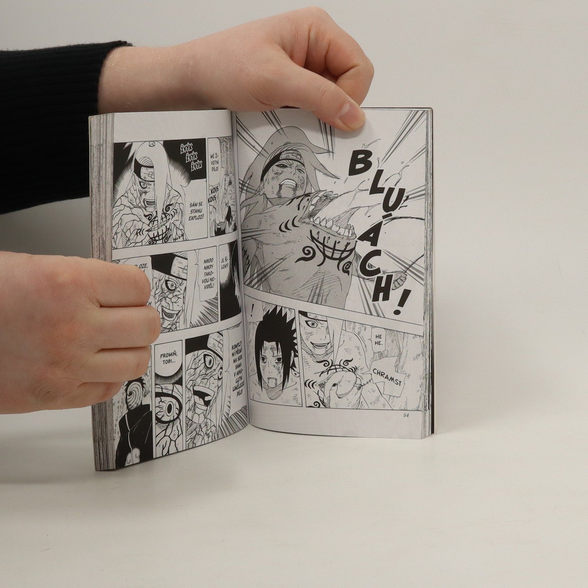 Masashi Kishimoto Naruto. 40. díl, Absolutní umění