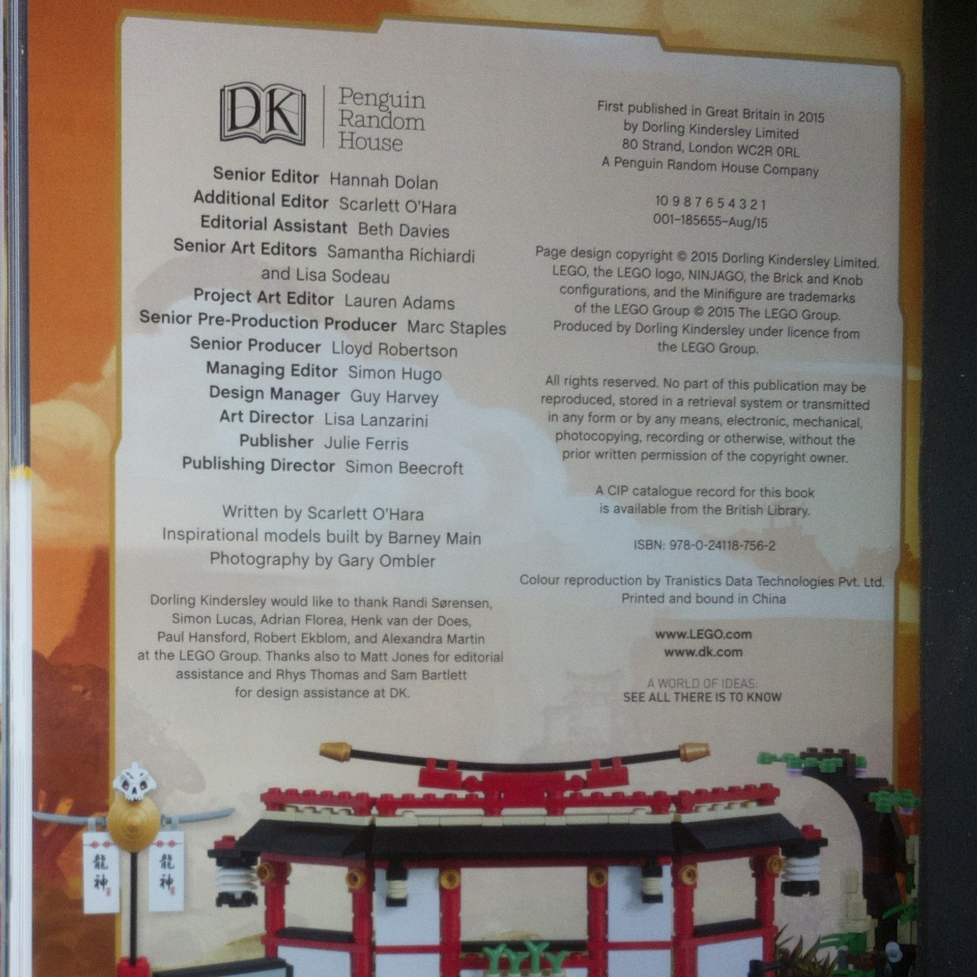 Collectif d'auteurs LEGO Ninjago Build Your Own Adventure