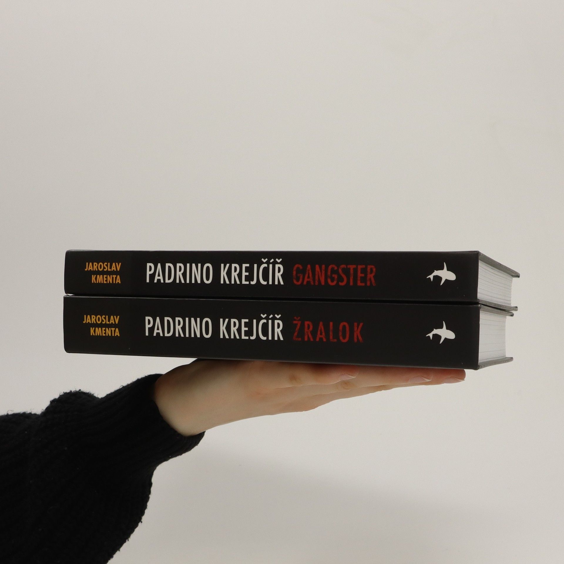 Jaroslav Kmenta Padrino Krejčíř: Gangster, Žralok (2 svazky, komplet v boxu)