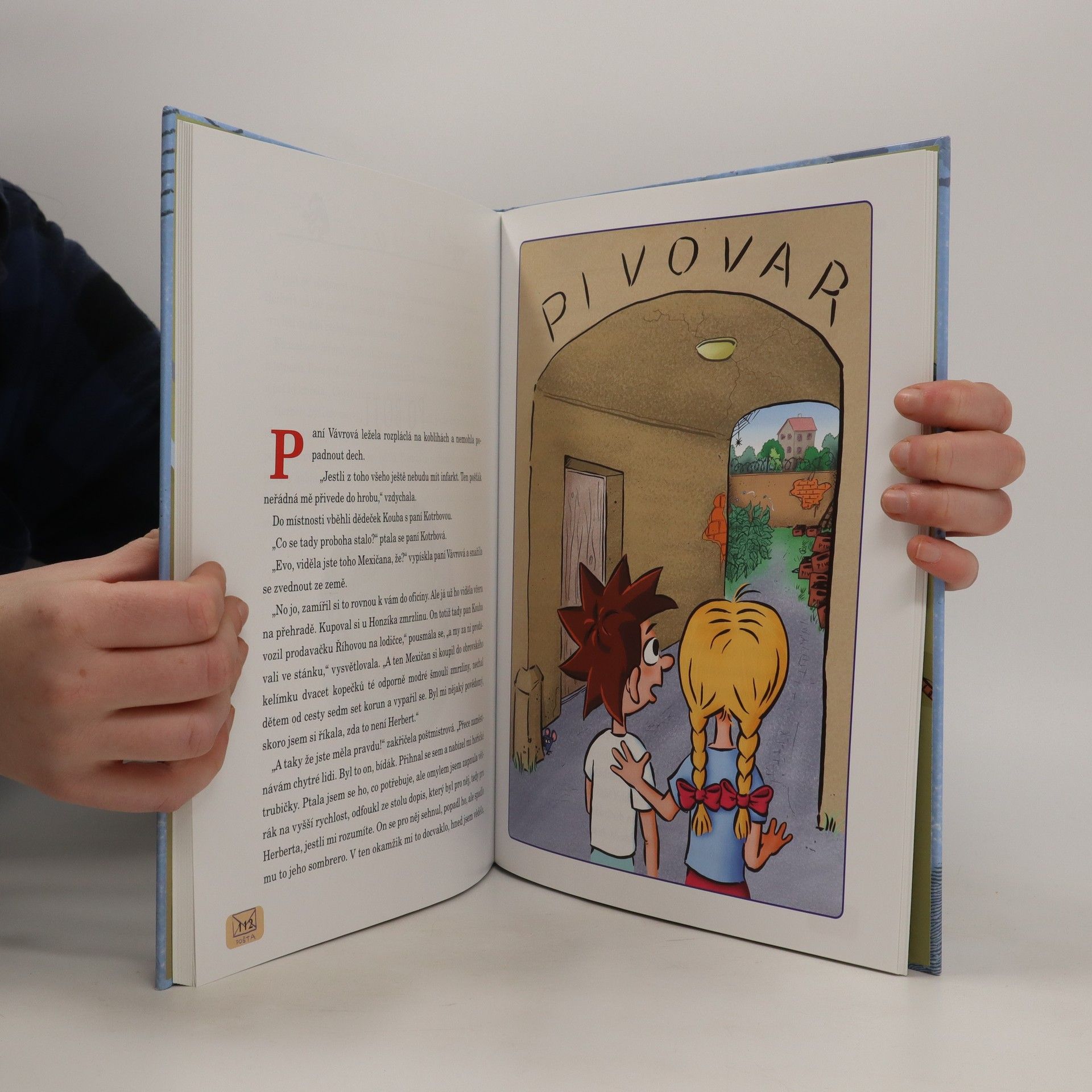 Dita Křišťanová Chyťte pošťáka : velký poštovní příběh