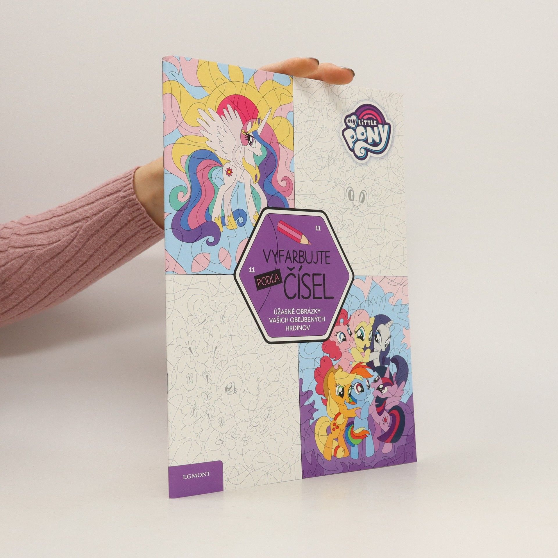 Collectif d'auteurs My Little Pony. Vyfarbujte podla čísel
