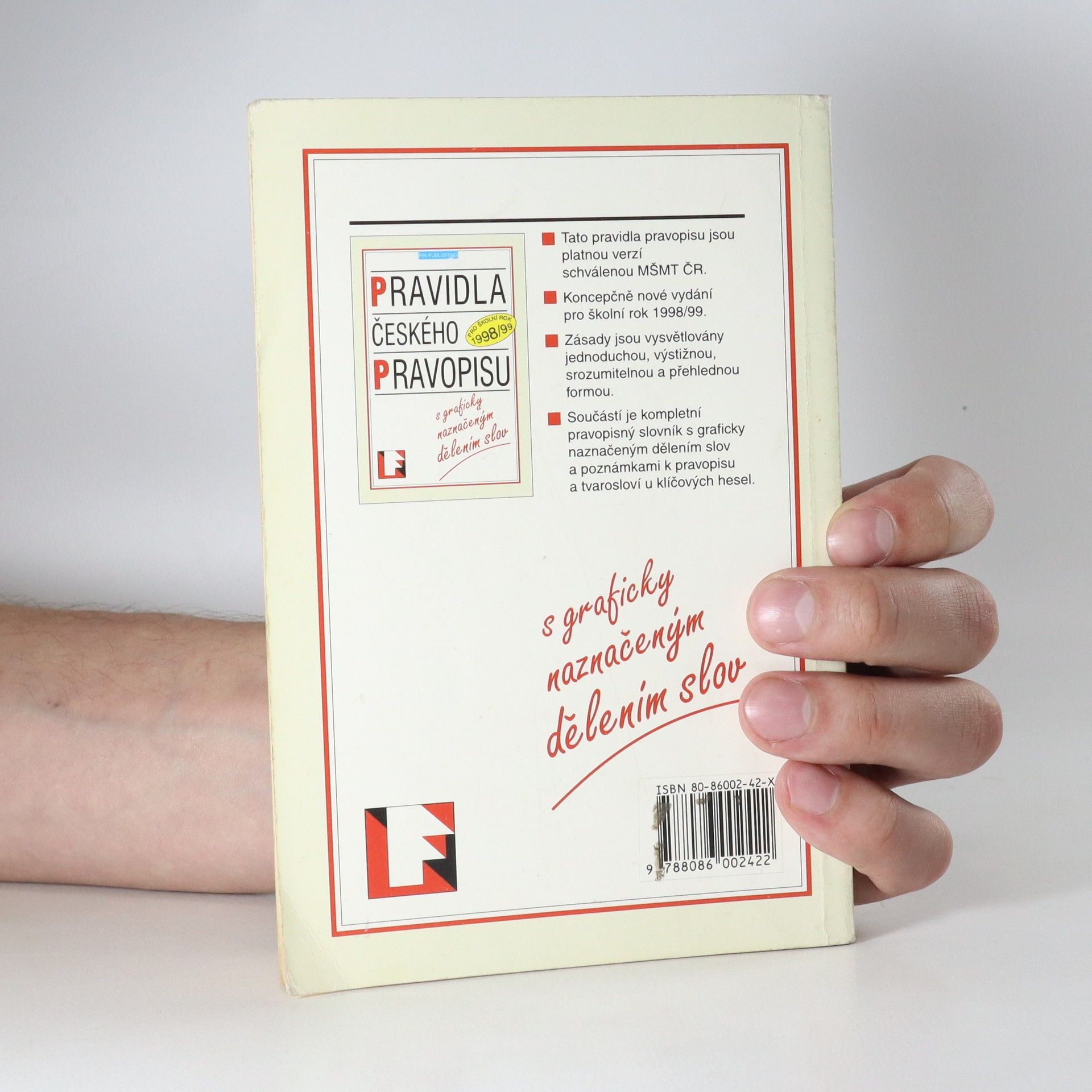Autorenkollektiv Pravidla českého pravopisu pro školní rok 1998/99