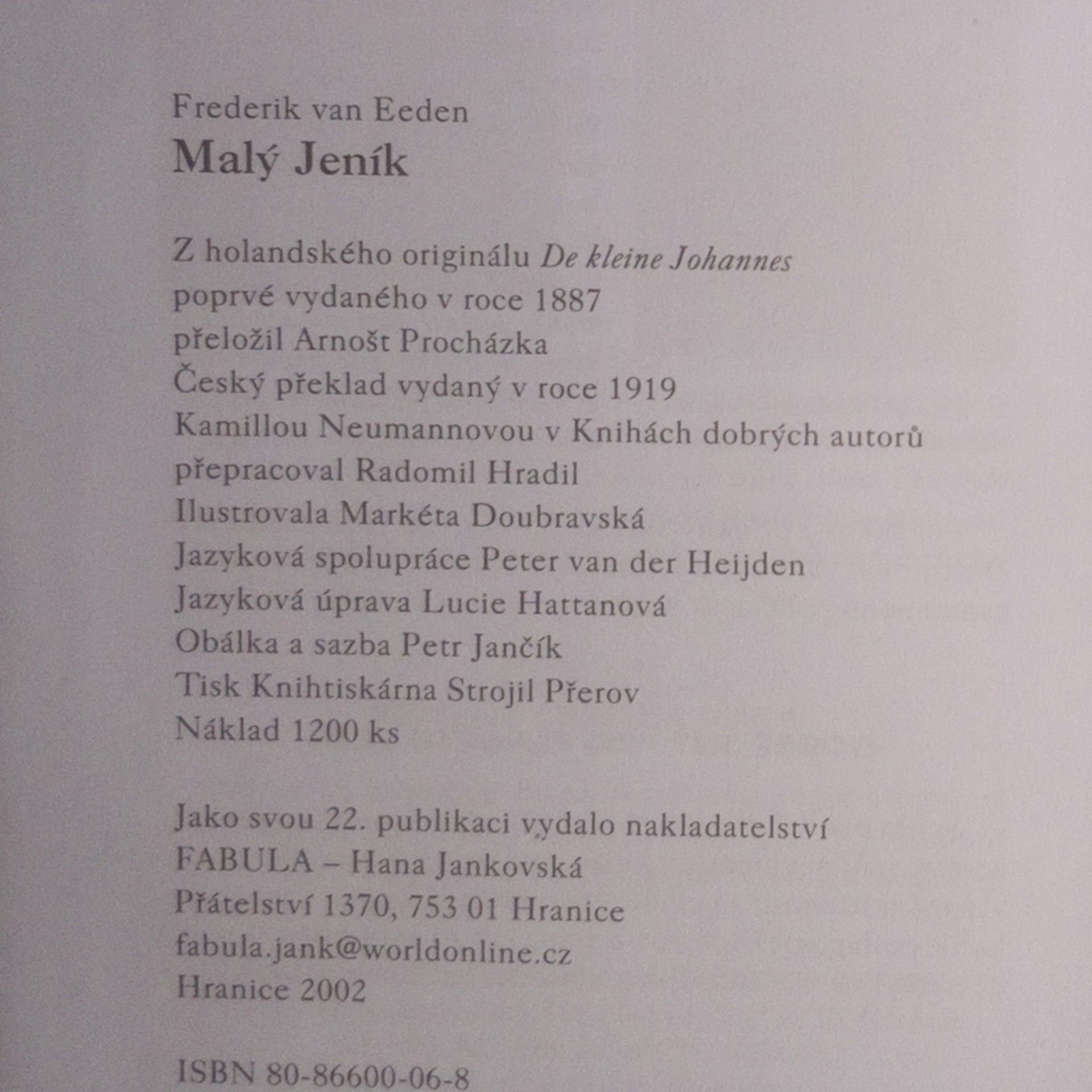 Jakob Streit Příběhy skřítka Puka