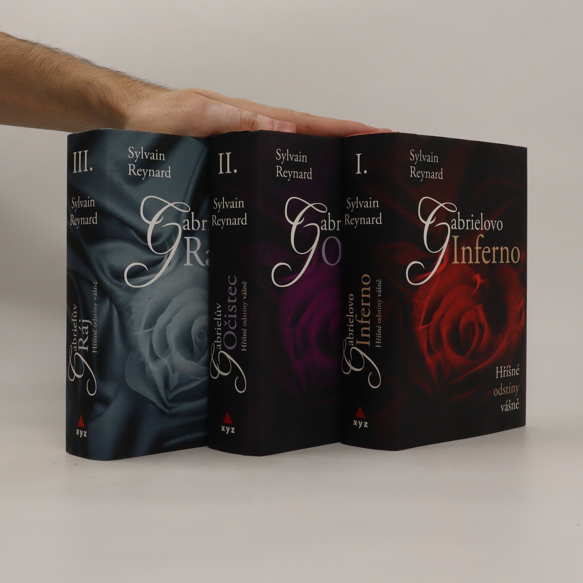 Sylvain Reynard Hříšné odstíny vášně 1.- 3.díl