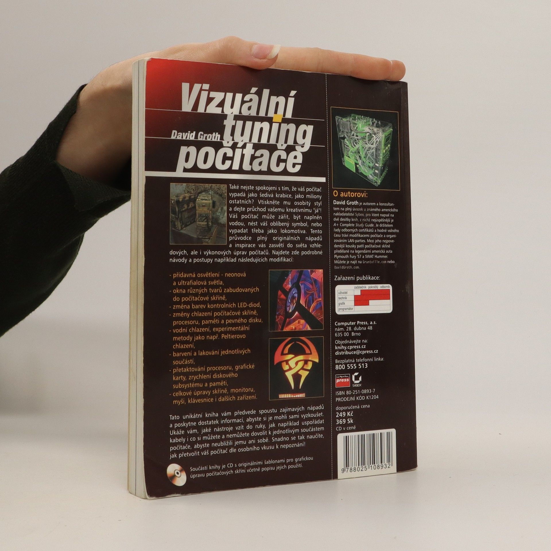 David Groth Vizuální tuning počítače: Dejte svému počítači styl