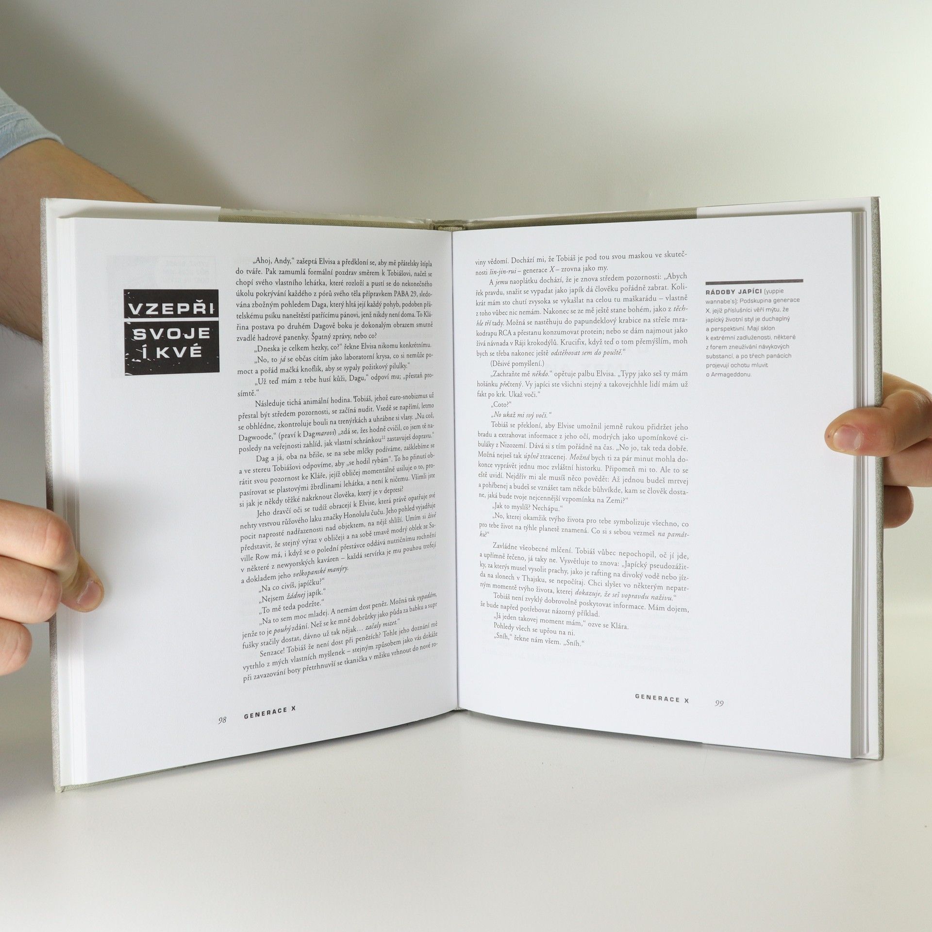 Douglas Coupland Generace X: Vyprávění pro akcelerovanou kulturu