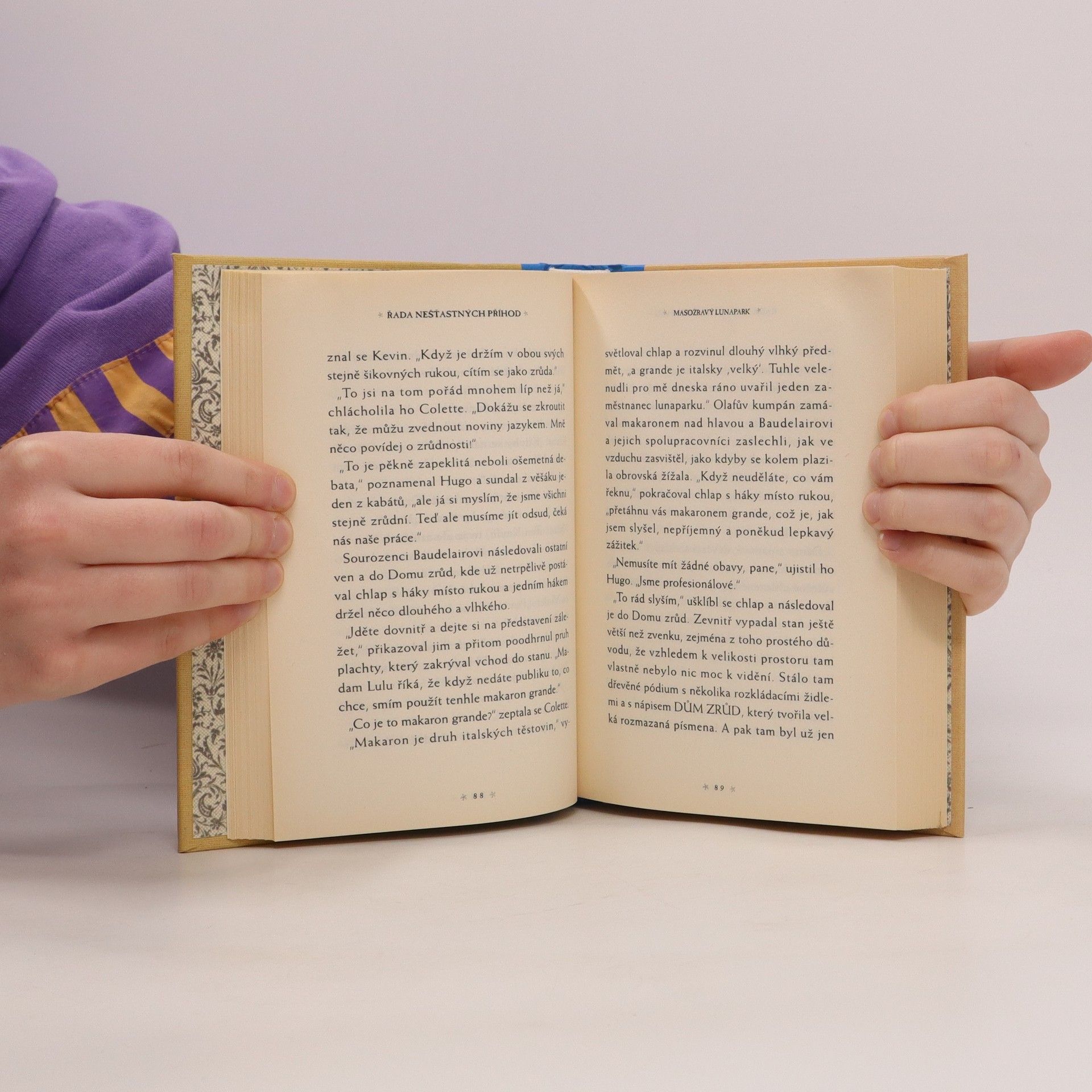 Lemony Snicket Řada nešťastných příhod. Kniha devátá, Masožravý lunapark