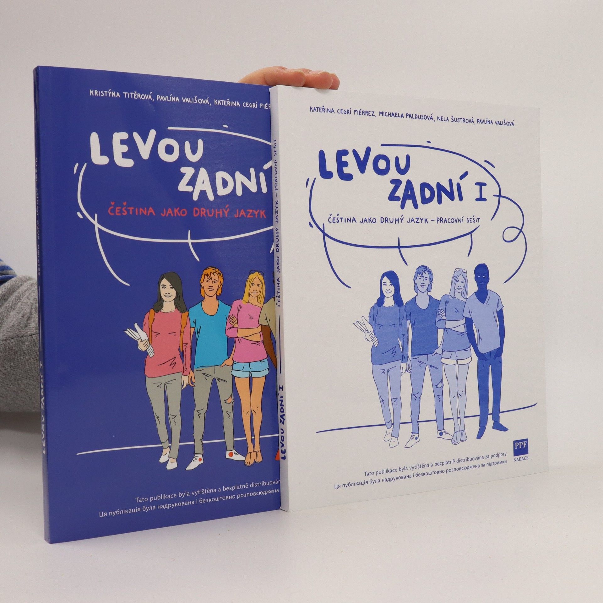 Autorenkollektiv Levou zadní I: čeština jako druhý jazyk (2 svazky - učebnice a pracovní sešit)