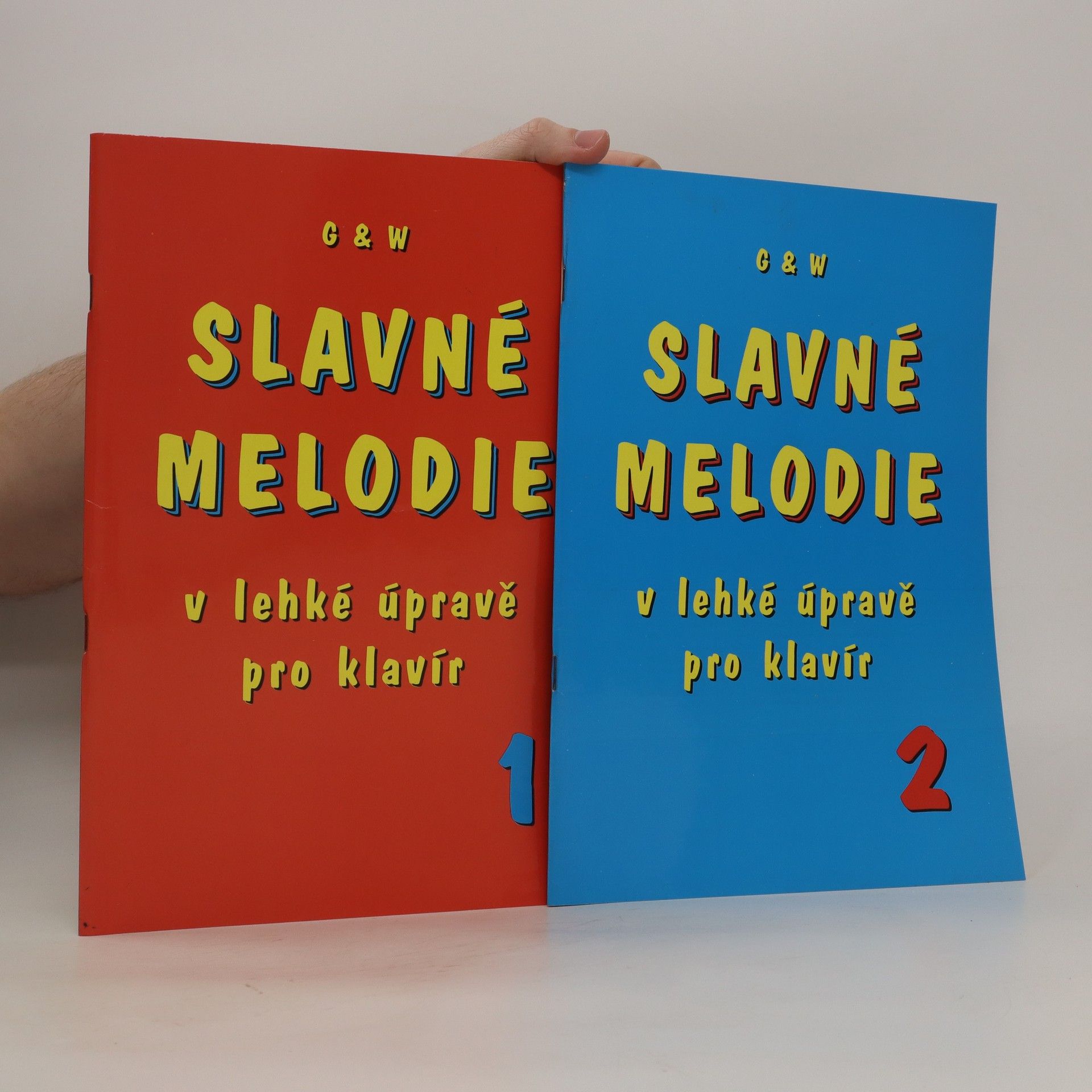 Collectif d'auteurs Slavné melodie v lehké úpravě pro klavír 1 a 2 (2 sešity)