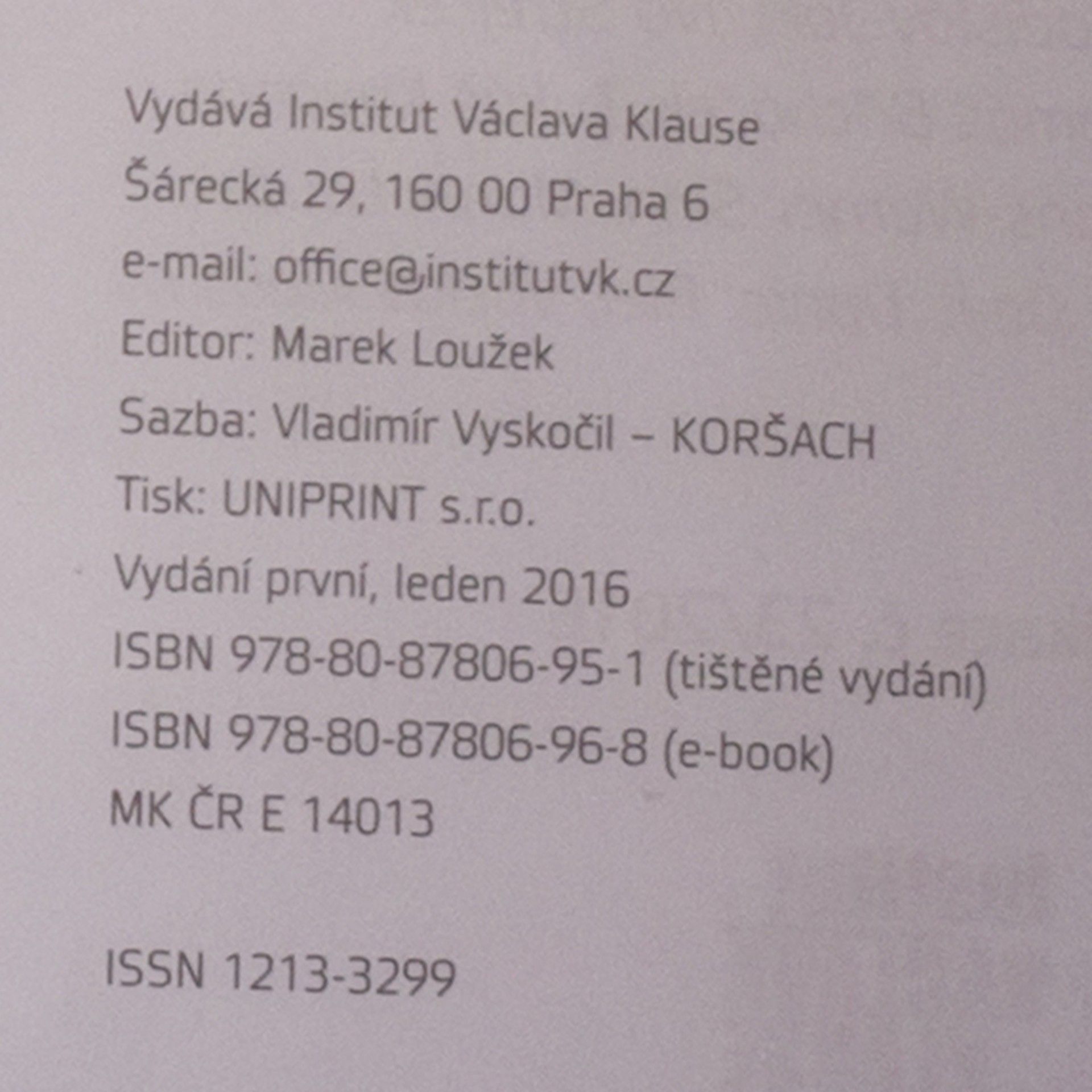 Stanislava Janáčková Masová imigrace. Záchrana, nebo zkáza Evropy?