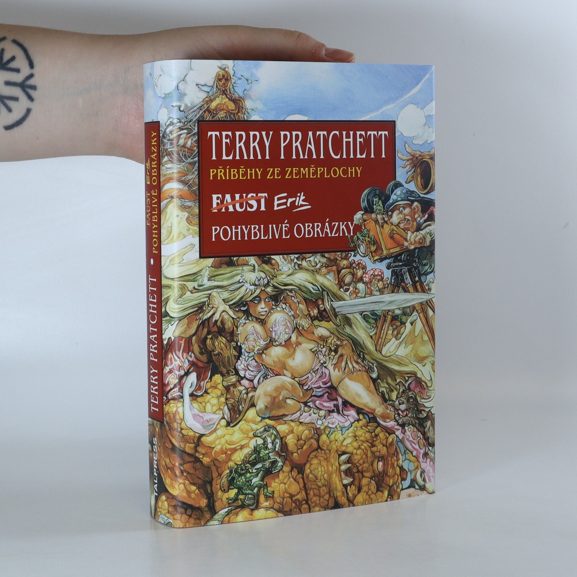 Terry Pratchett Erik. Pohyblivé obrázky