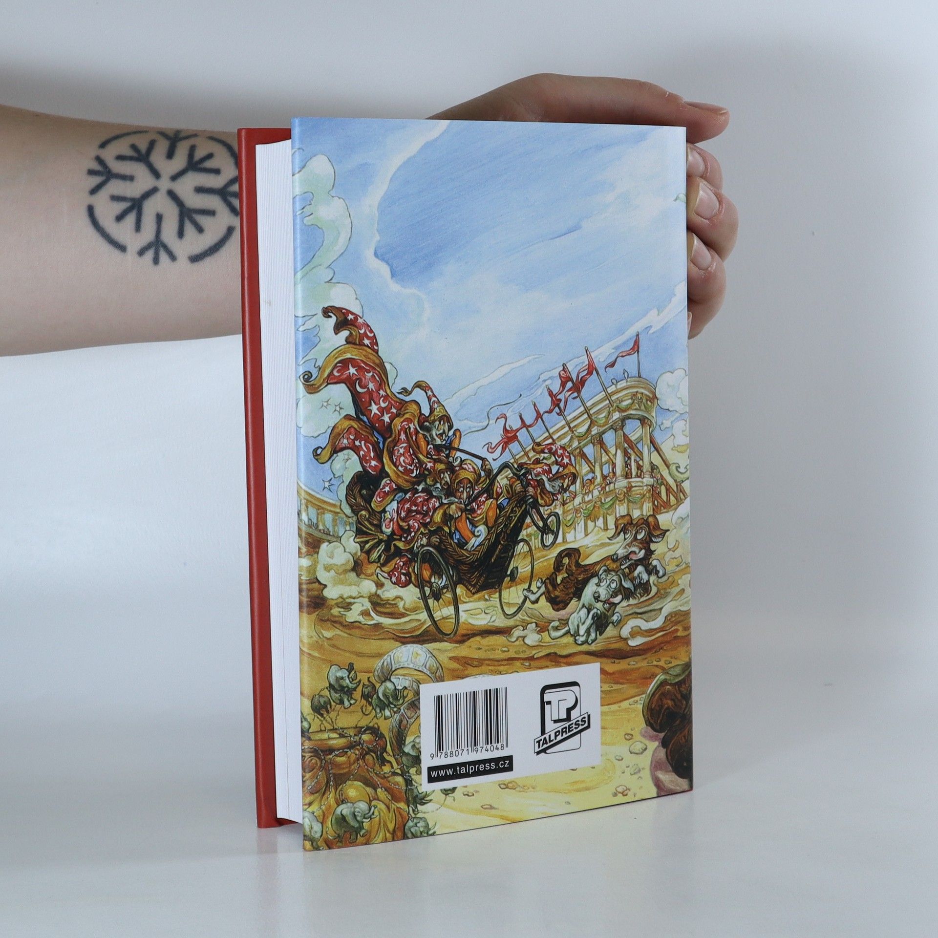 Terry Pratchett Erik. Pohyblivé obrázky