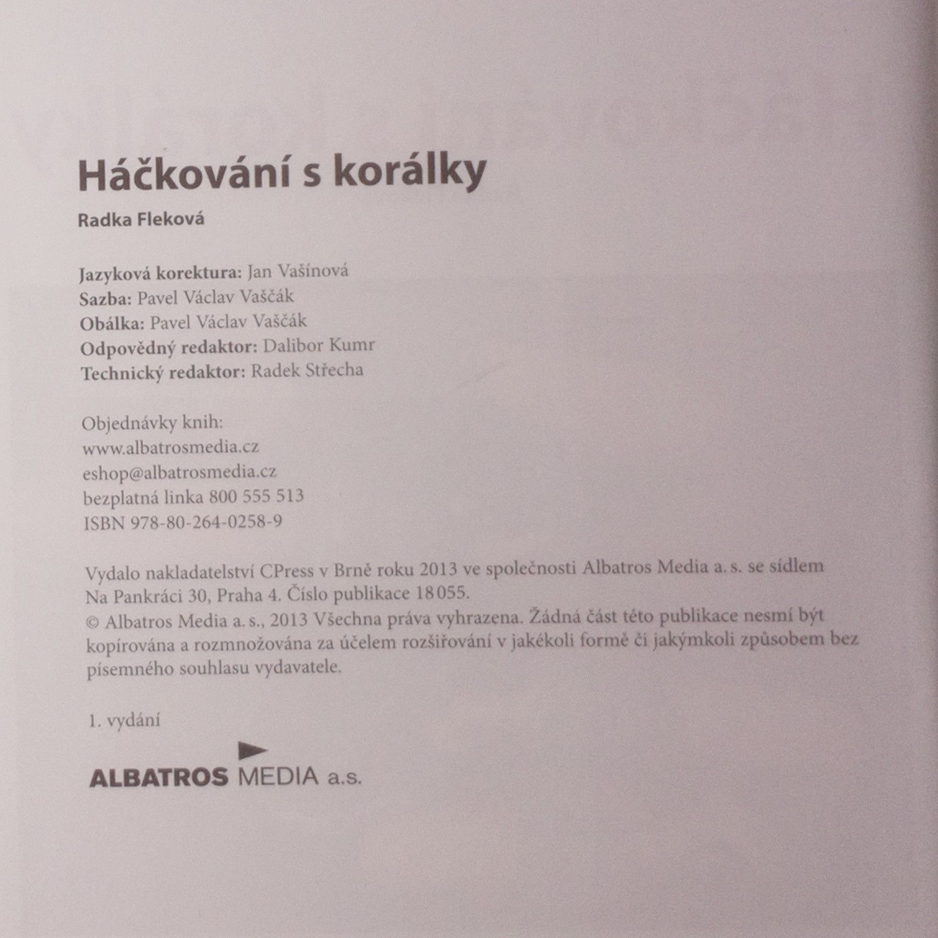 Radka Fleková Háčkování s korálky