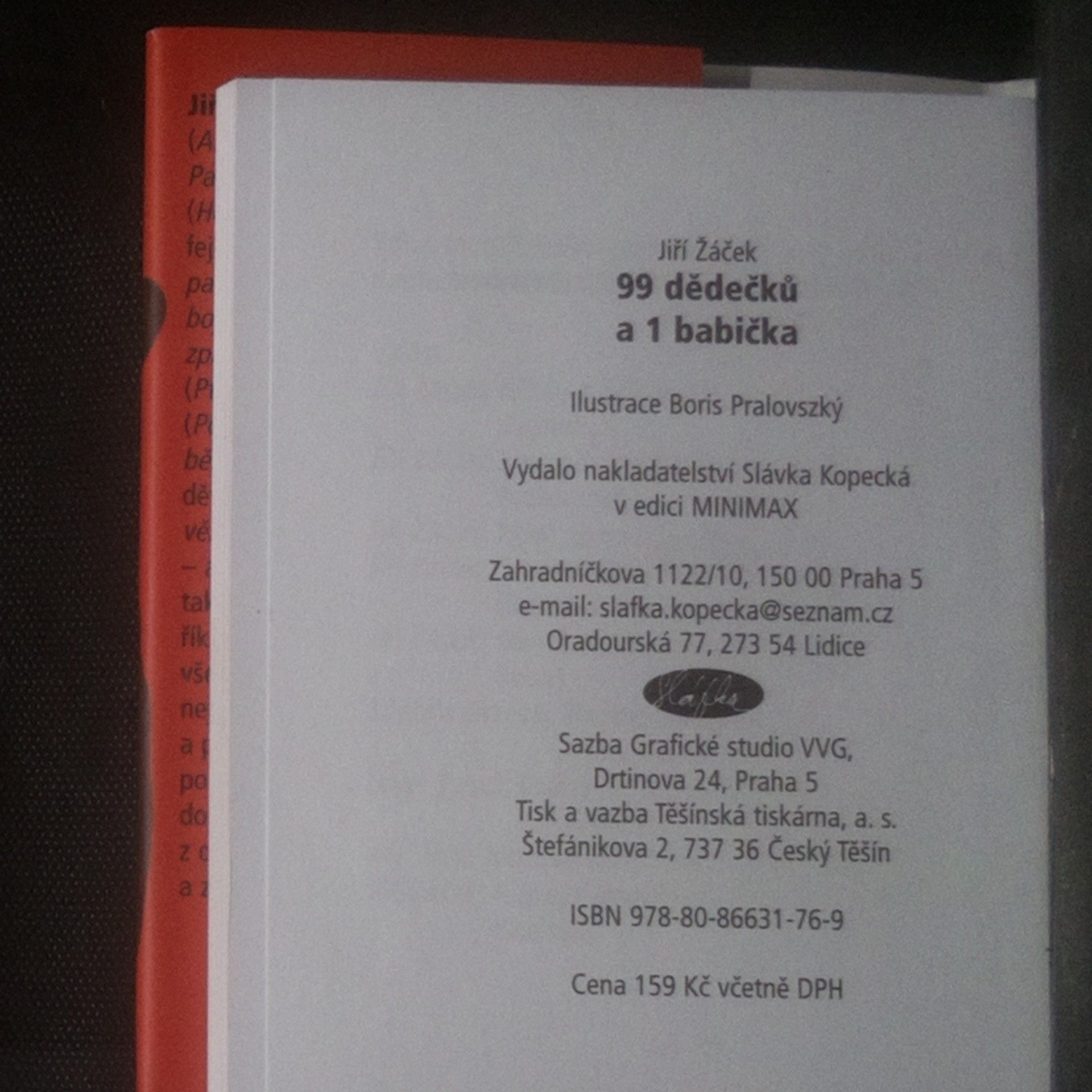Jiří Žáček 99 dědečků a 1 babička
