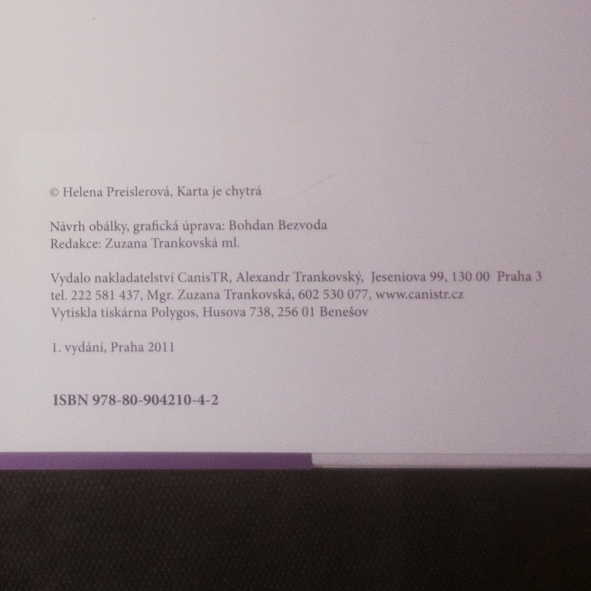 Helena Preislerová Karta je chytrá