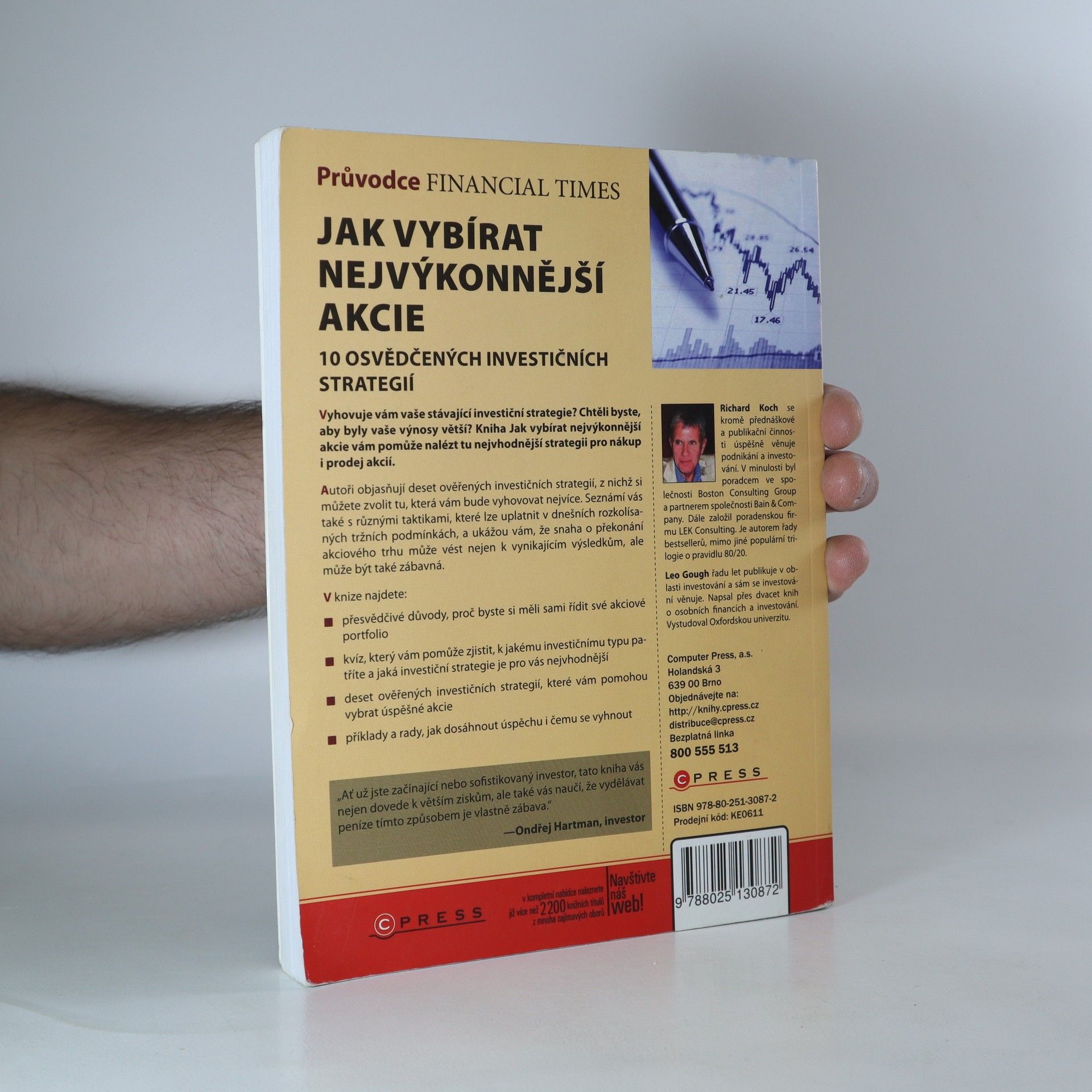 Richard Koch-Sembdner Jak vybírat nejvýkonnější akcie : 10 osvědčených investičních strategií