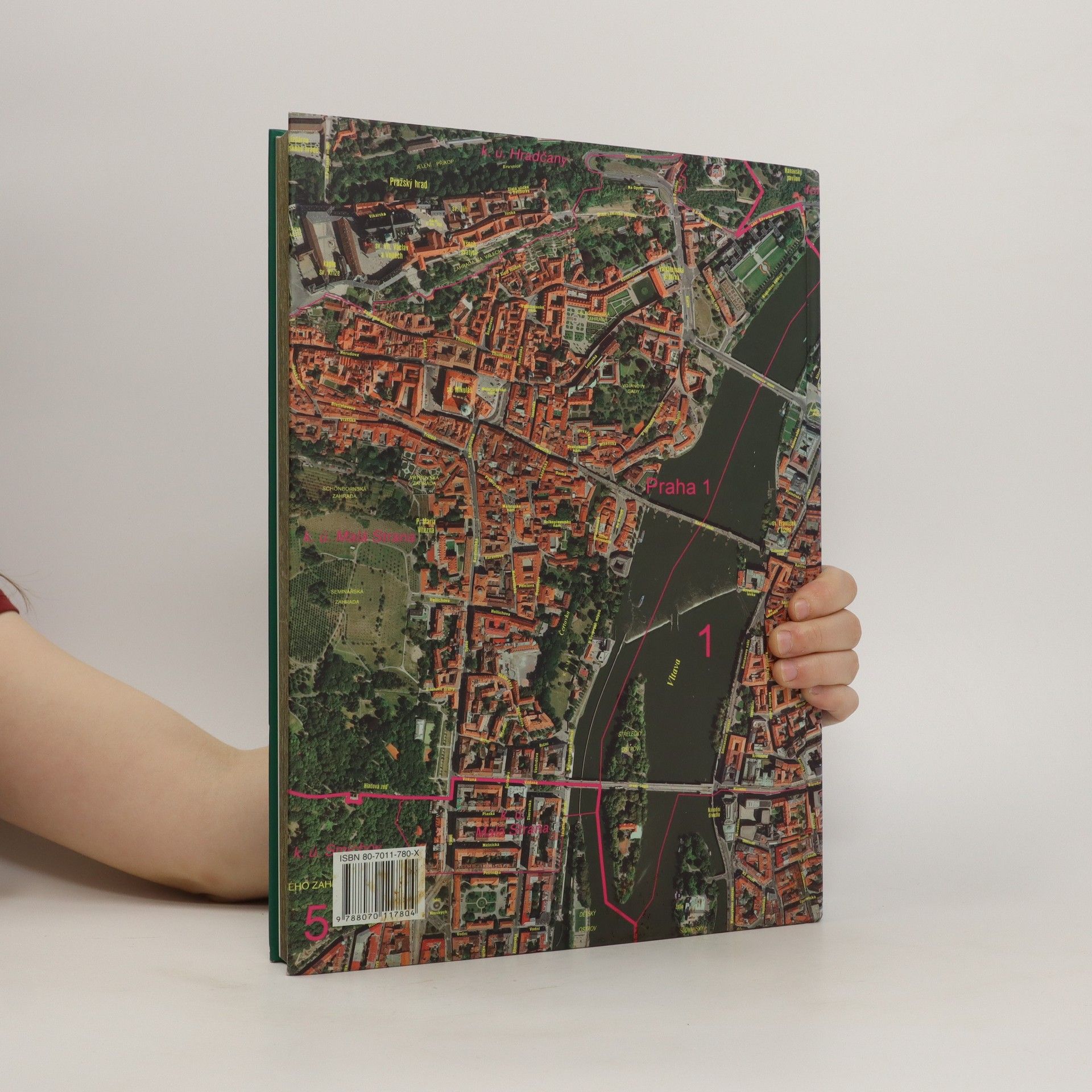 Kolektiv autorů Praha atlas ortofotomap 1:5 000